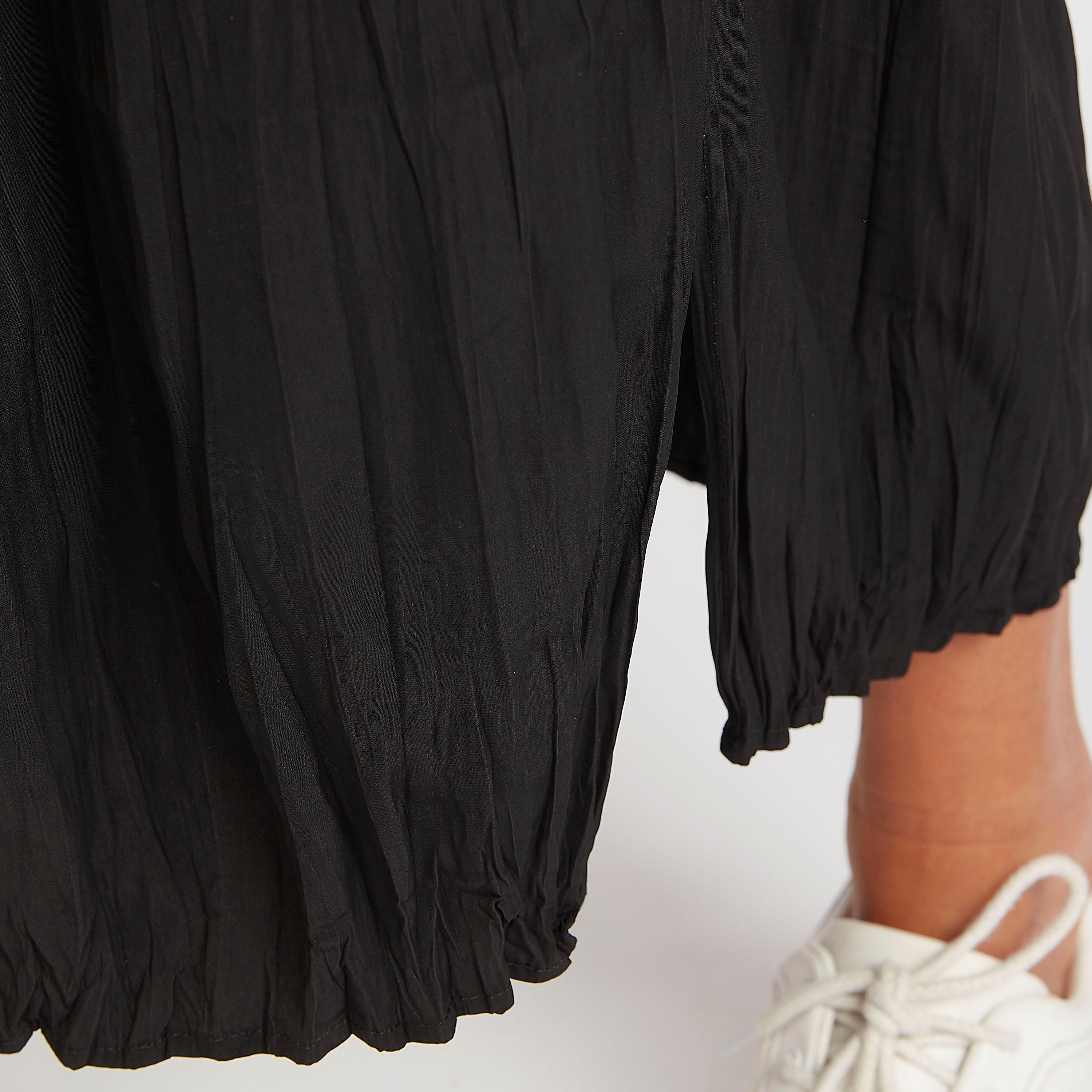 بنطلون بالازو بارز الملمس بخصر متوسّط الارتفاع وجيوب-women-clothing-bottoms-trousers-image-5