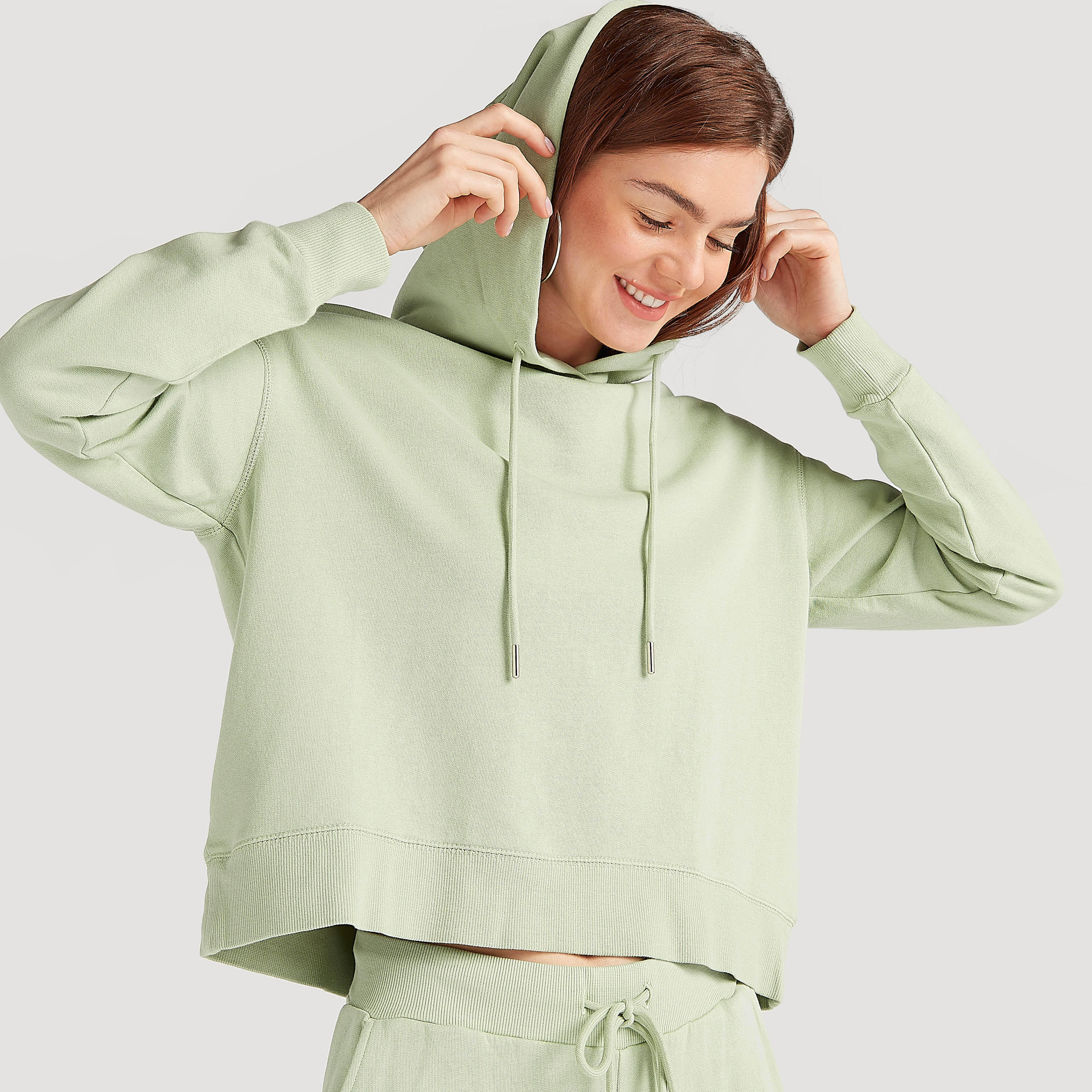Solid Hooded Sweatshirt with Long Sleeves-women-winterwear-hoodiesandsweatshirts-hoodies-image-1