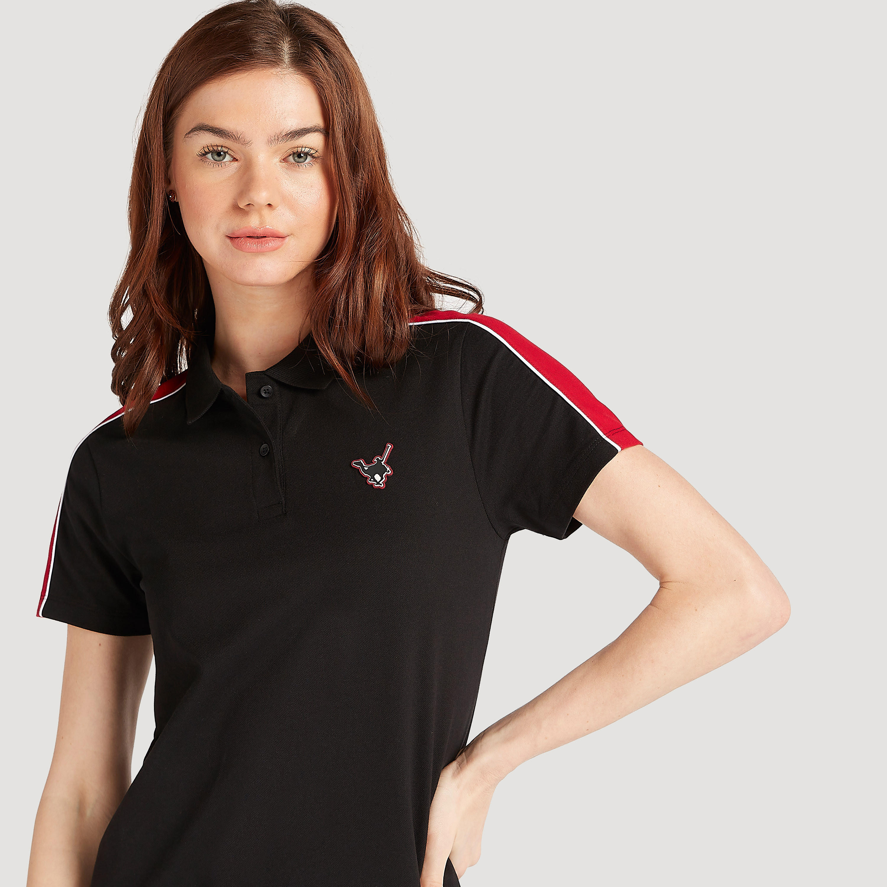 فستان تيشيرت سادة بأكمام قصيرة-women-clothing-dresses-image-3