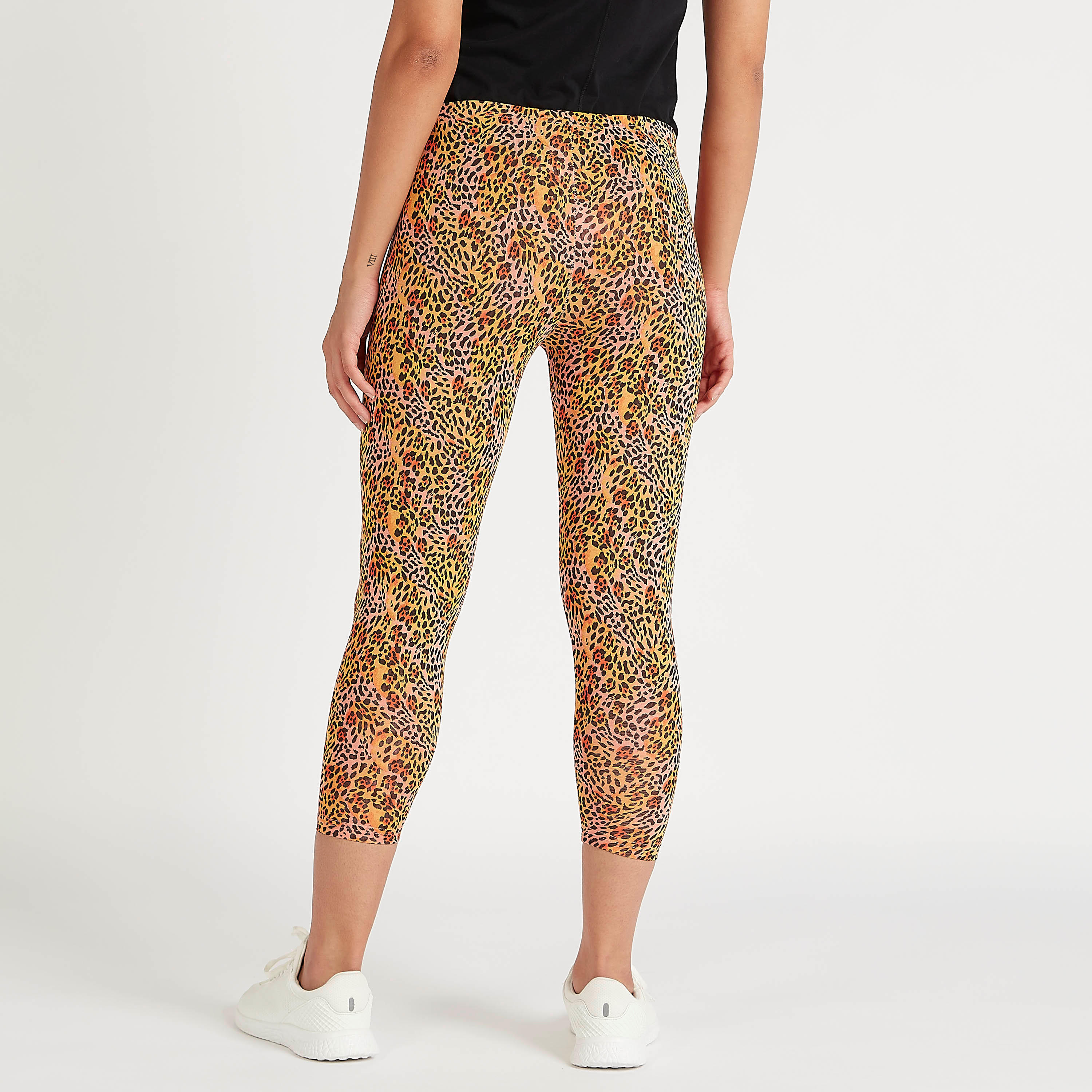 بنطلون ليقنز سكيني فيت بطبعات حيوانات وخصر مطّاطي-women-clothing-bottoms-leggings-image-4