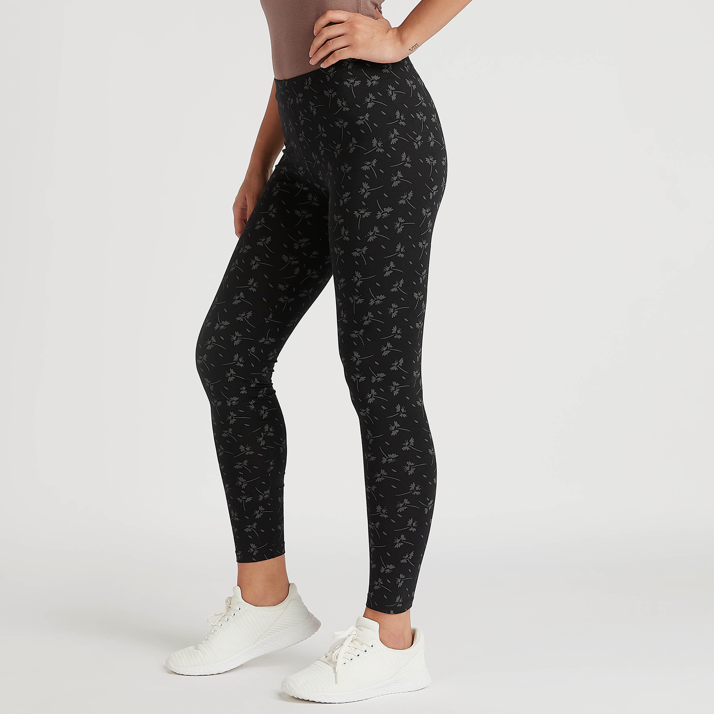 بنطلون ليقنز سكيني بطول الكاحل وطبعات أزهار-women-clothing-bottoms-leggings-image-4