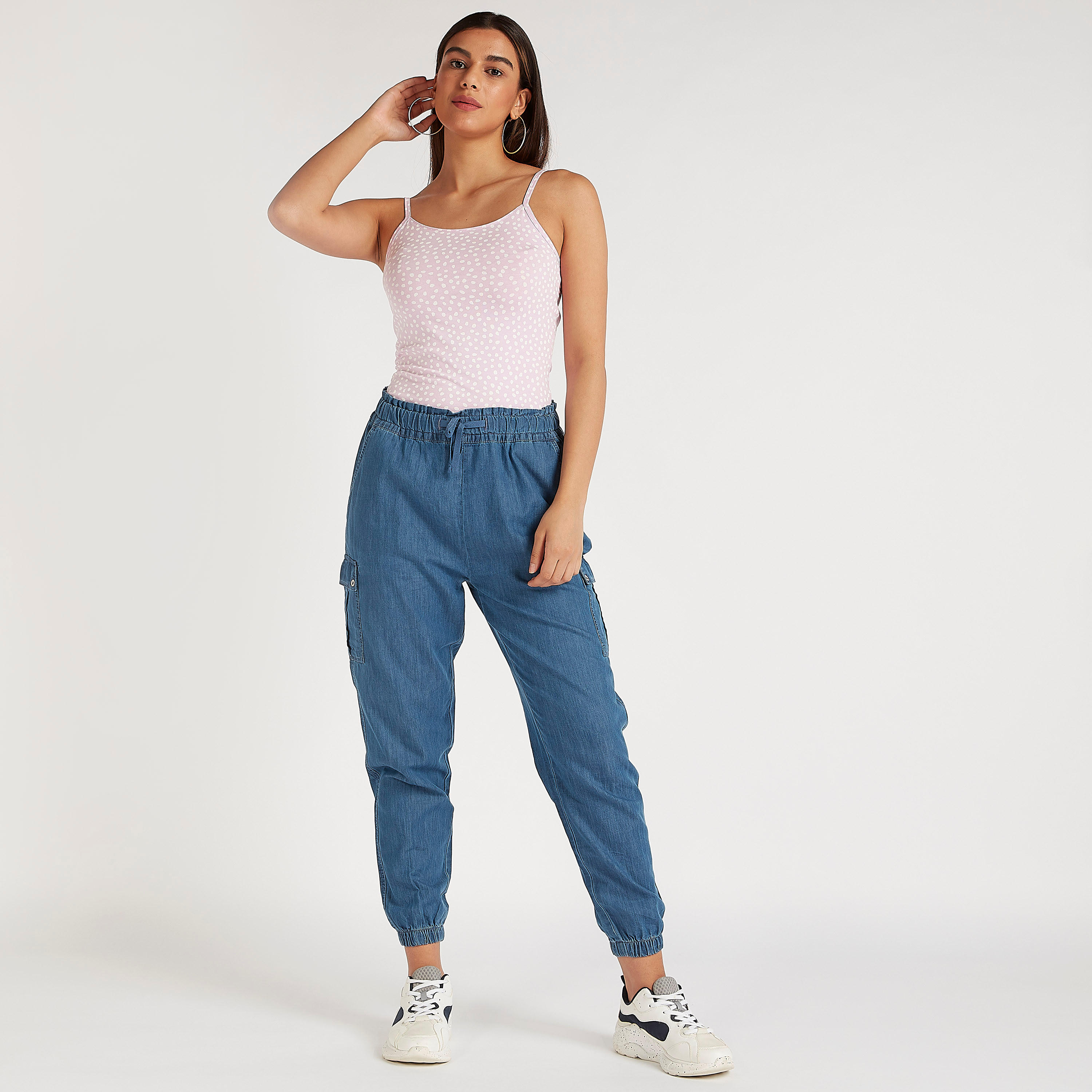 فيست دون أكمام بطبعات وياقة عميقة-women-clothing-tshirts-image-2