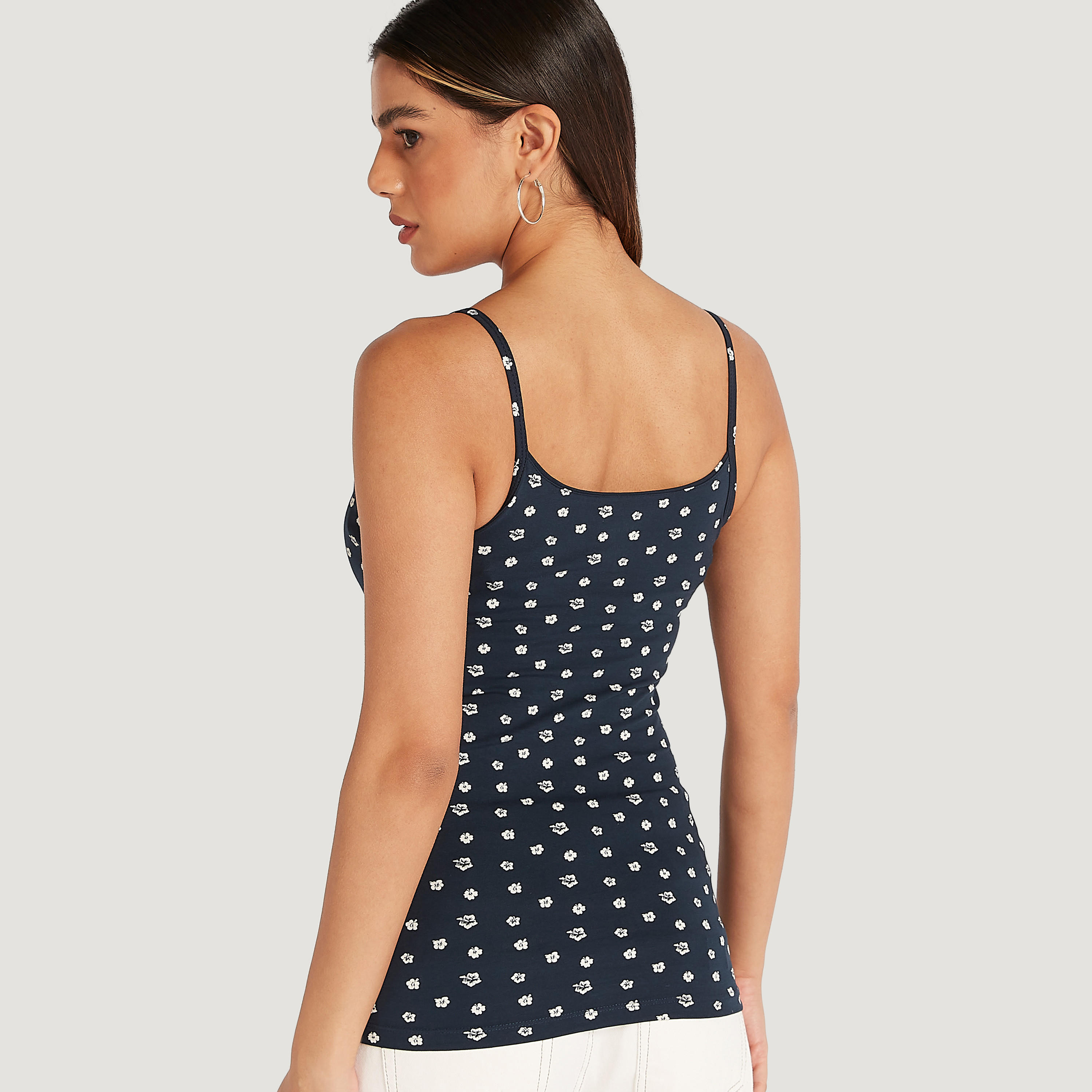 Printed Sleeveless Vest with Scoop Neck-women-clothing-tshirts-image-4