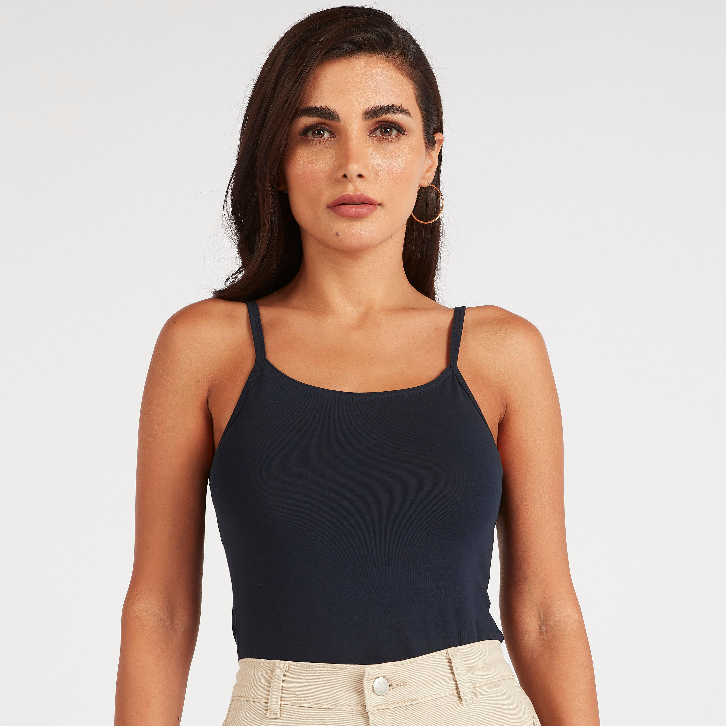 فيست سادة بأحزمة رفيعة-women-clothing-tshirts-image-4