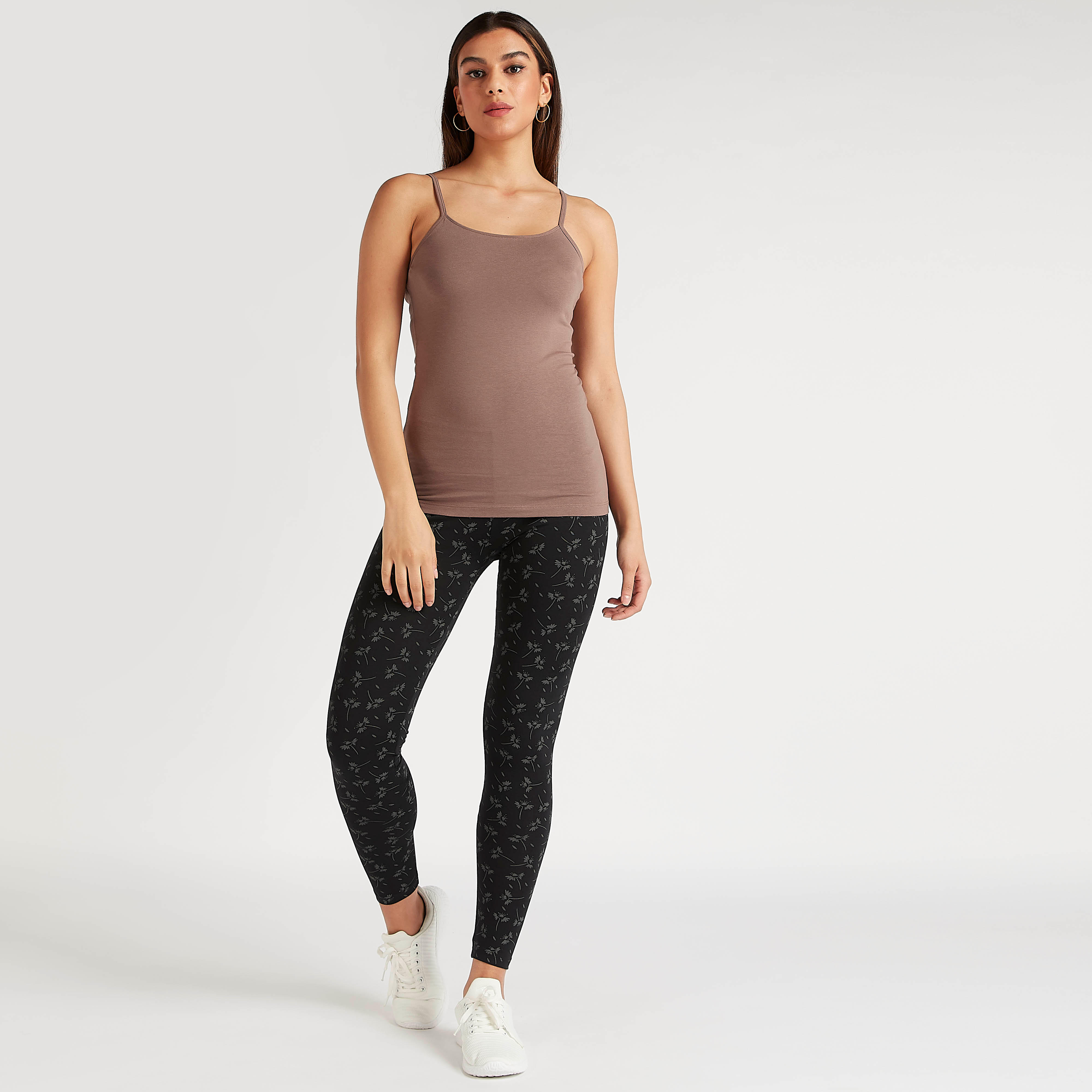 Solid Vest with Spaghetti Straps and Scoop Neck-women-clothing-tshirts-image-2