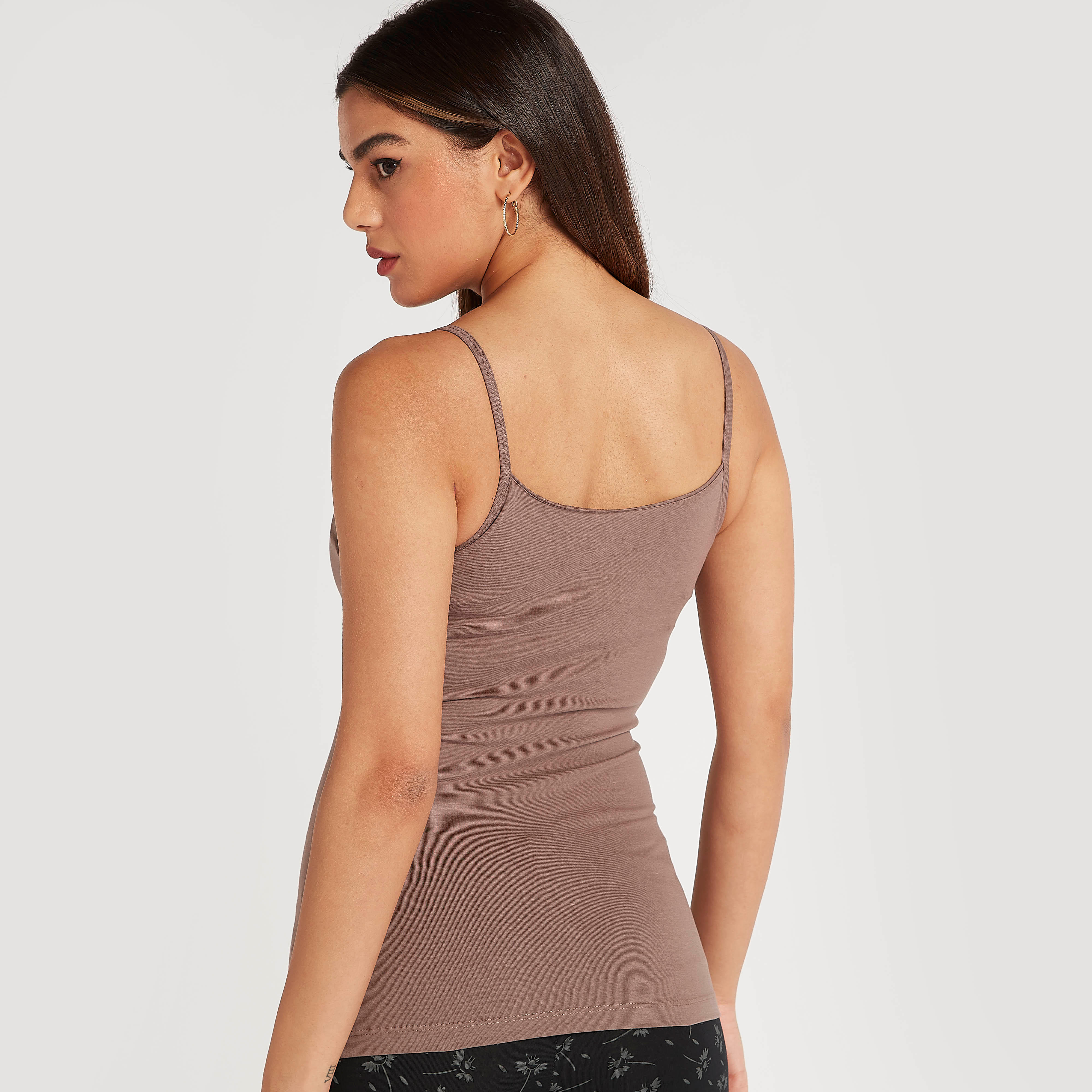 Solid Vest with Spaghetti Straps and Scoop Neck-women-clothing-tshirts-image-4
