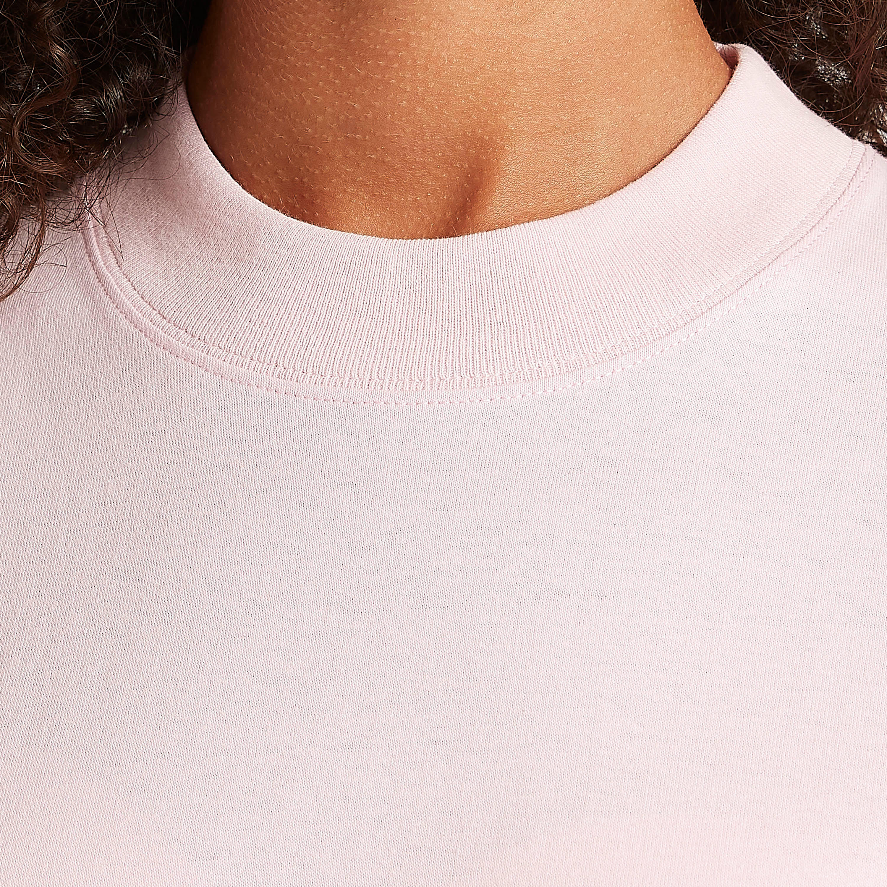 Solid T-shirt with Short Sleeves and Crew Neck-women-clothing-tshirts-image-3