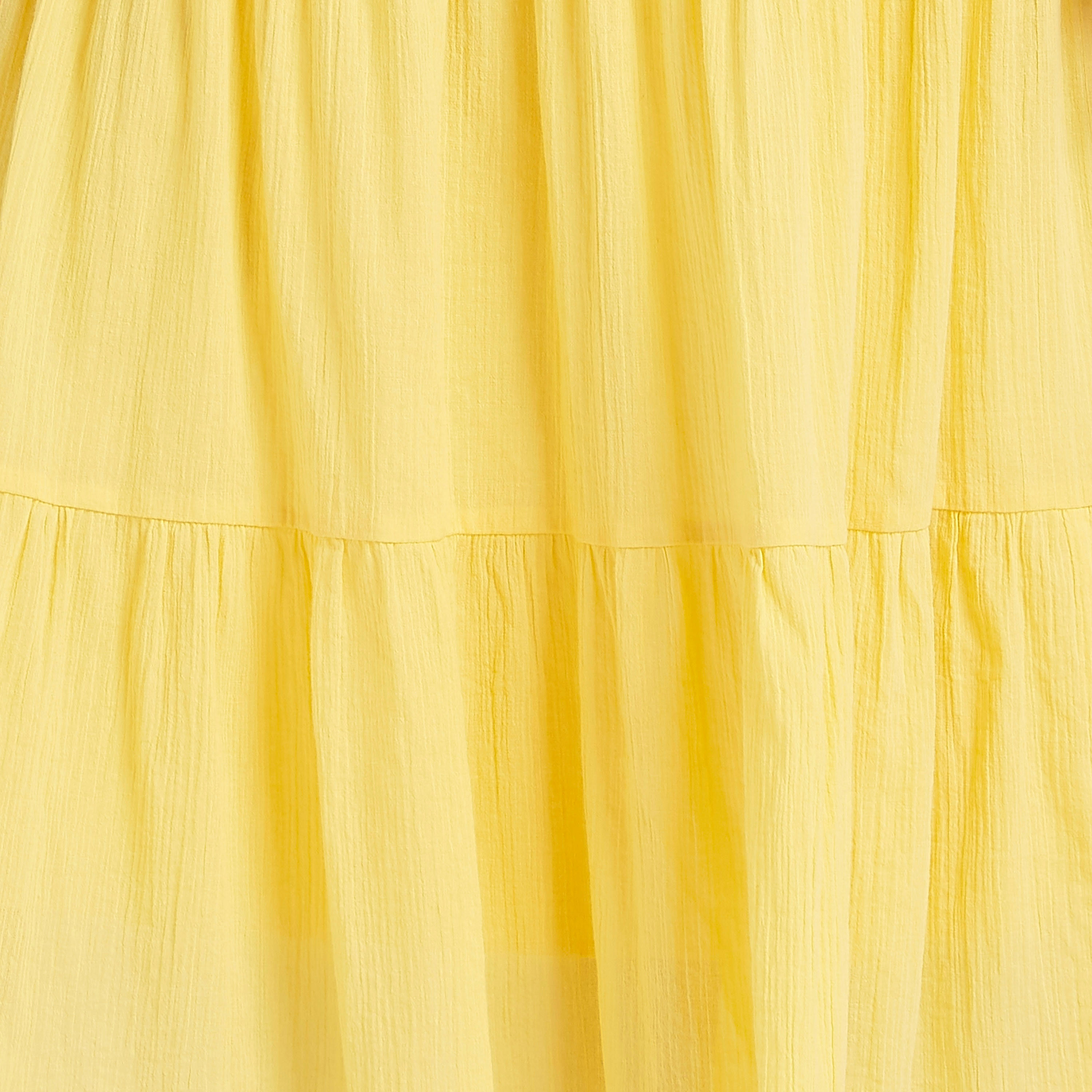 تنورة ميدي إيه لاين متعدّد الطبقات مع خصر مطّاطي-women-clothing-bottoms-skirts-image-3