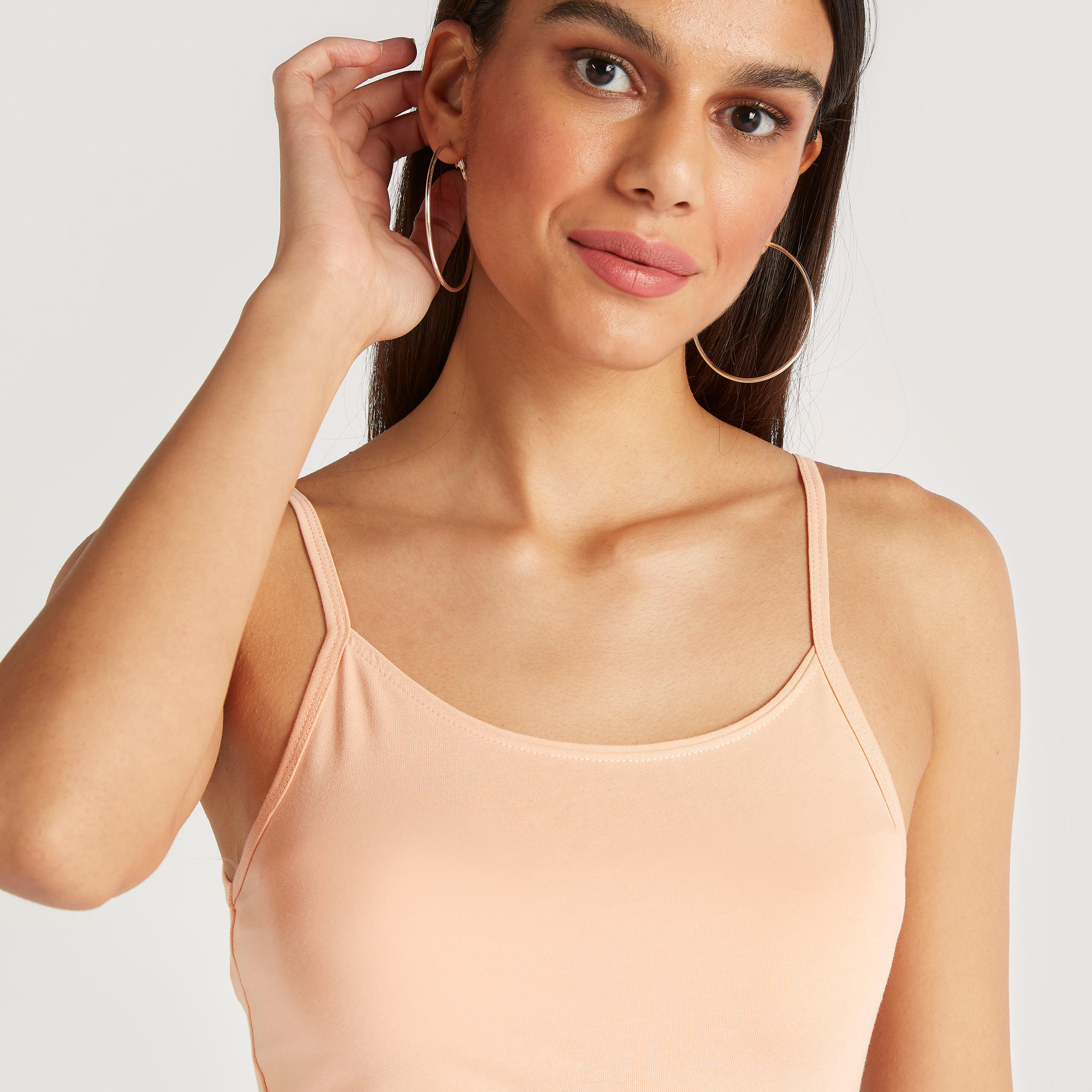 Solid Camisole with Spaghetti Straps-women-clothing-tshirts-image-1
