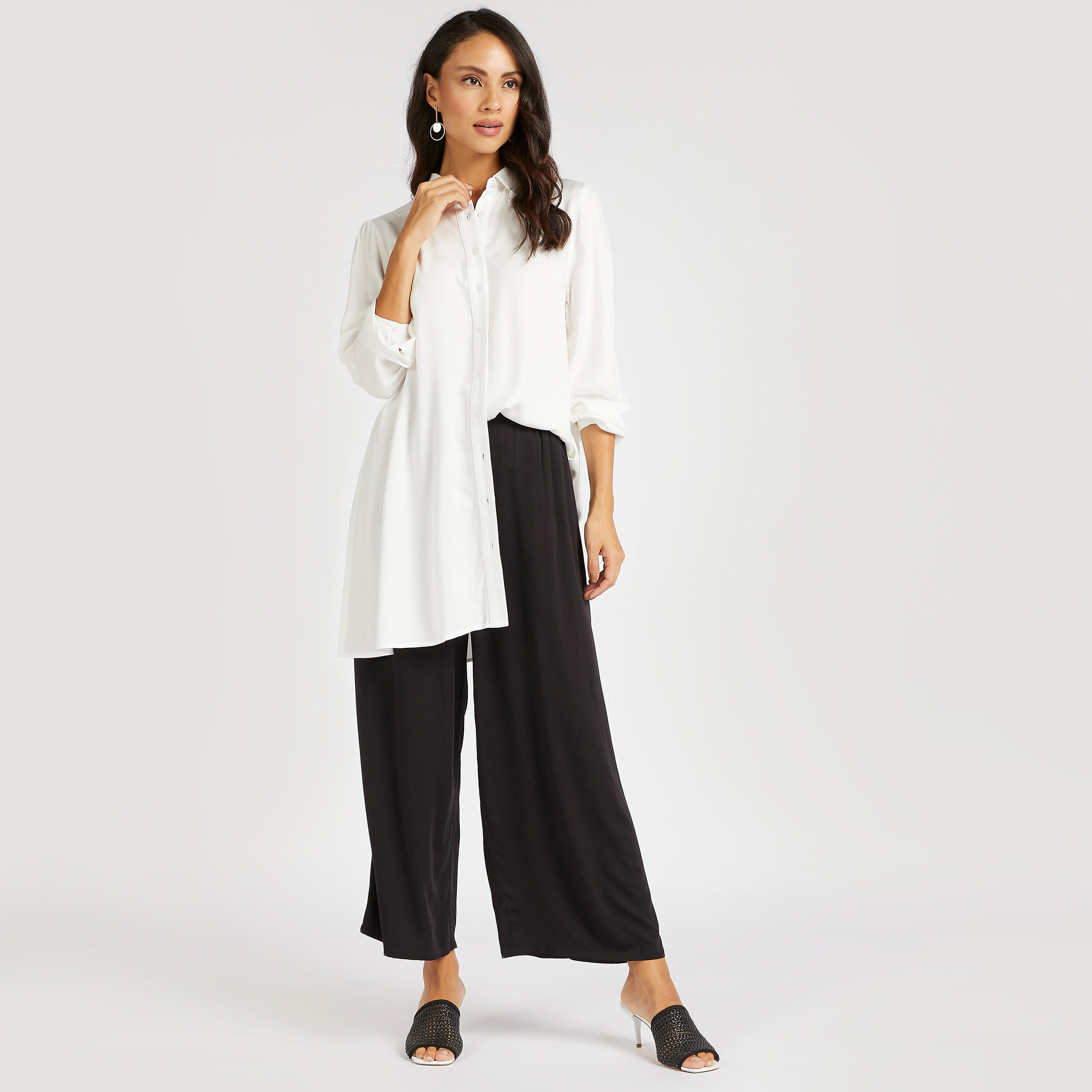 قميص طويل سادة بأكمام طويلة-women-clothing-shirtsandblouses-shirts-image-3