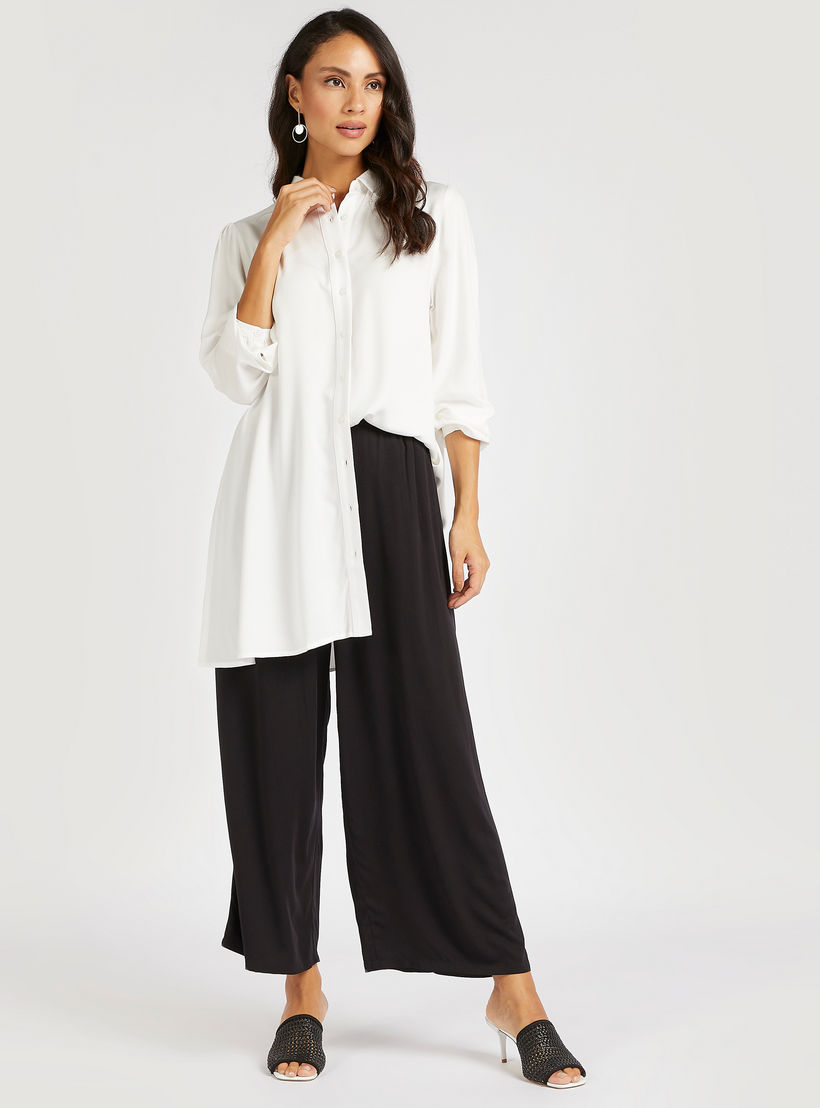 قميص طويل سادة بأكمام طويلة-women-clothing-shirtsandblouses-shirts-image-3