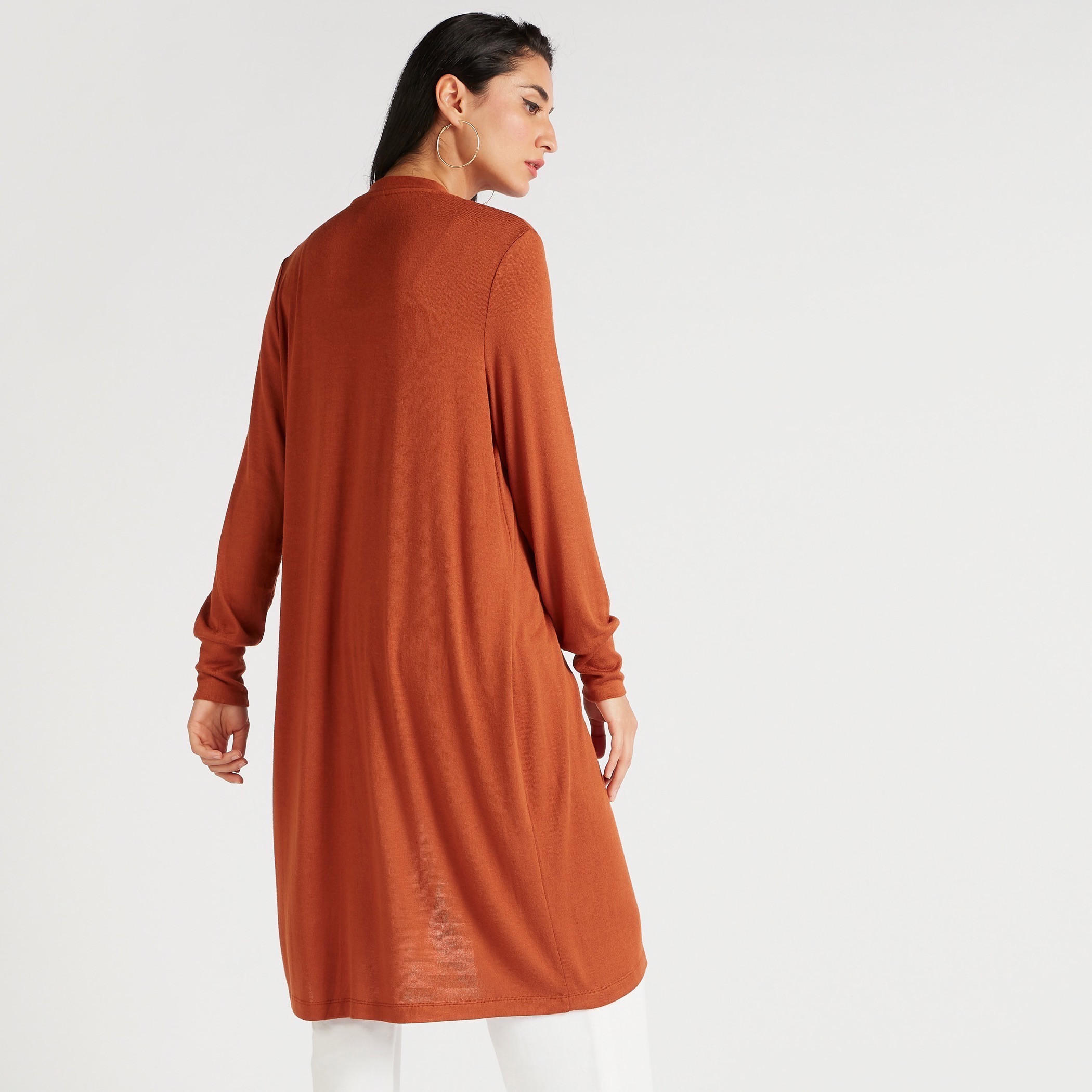جاكيت سادة طويل بأكمام طويلة-women-clothing-cardigansandjumpers-jumpers-image-4