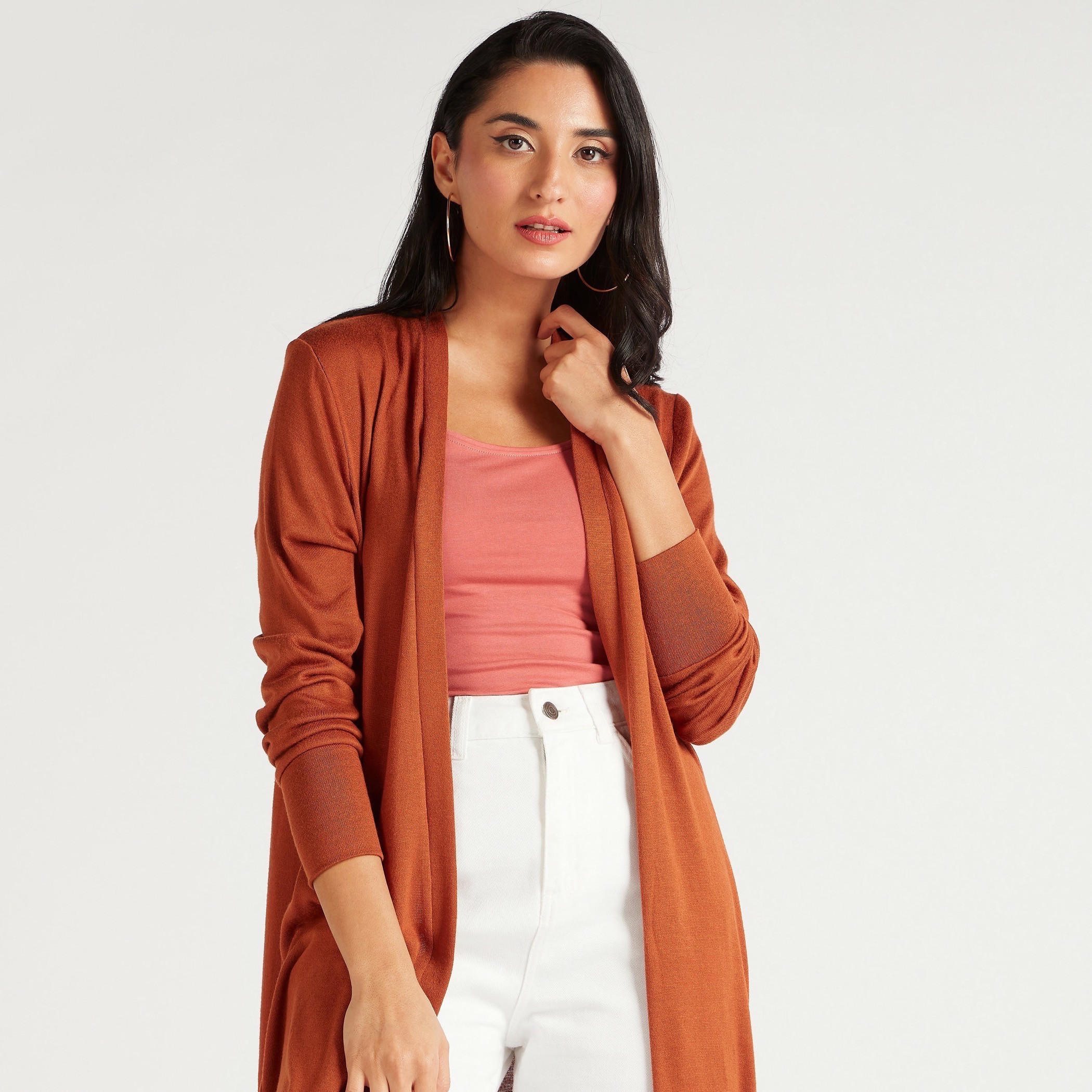 جاكيت سادة طويل بأكمام طويلة-women-clothing-cardigansandjumpers-jumpers-image-5