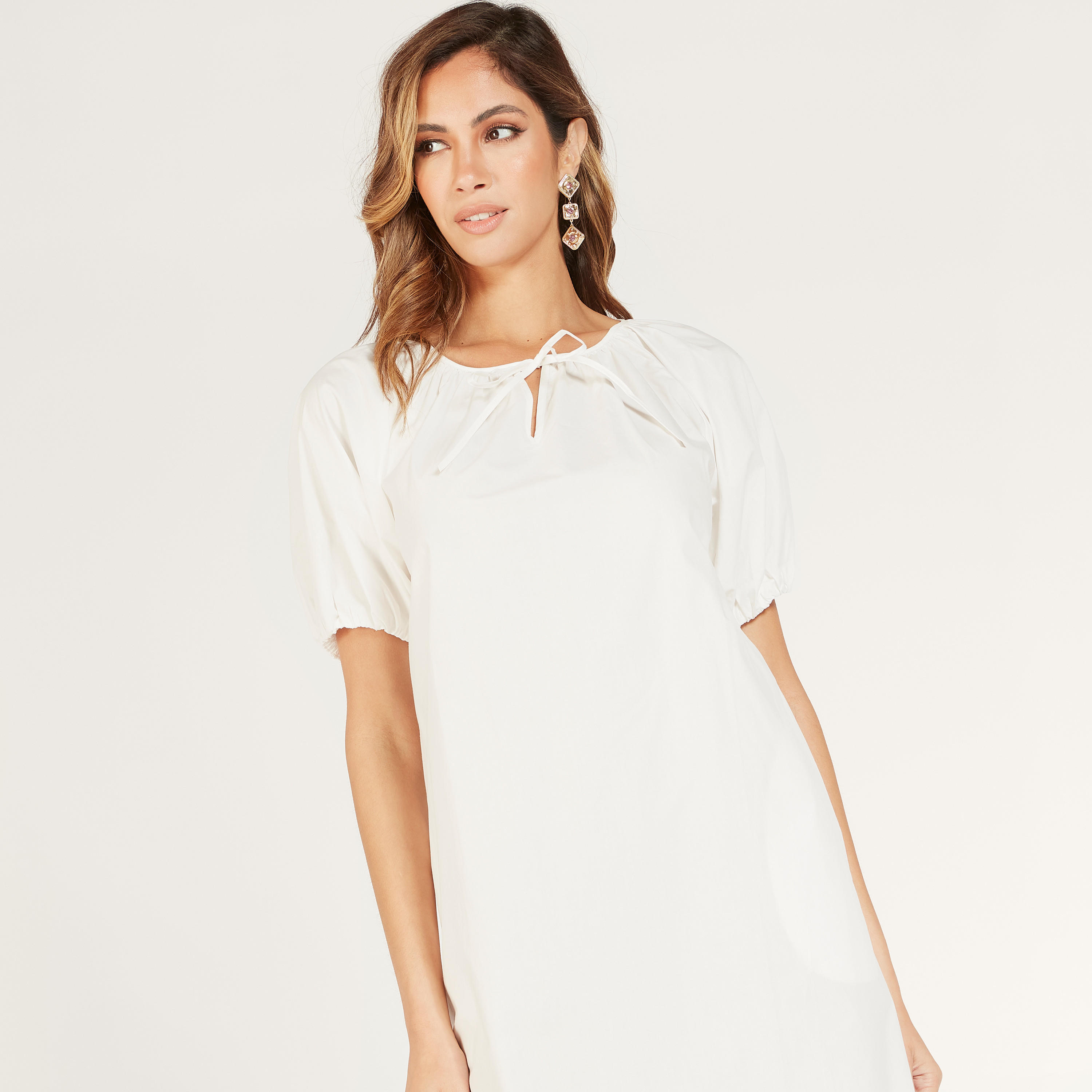 Solid Midi Dress with Slit Detail and Pockets-women-clothing-dresses-image-18