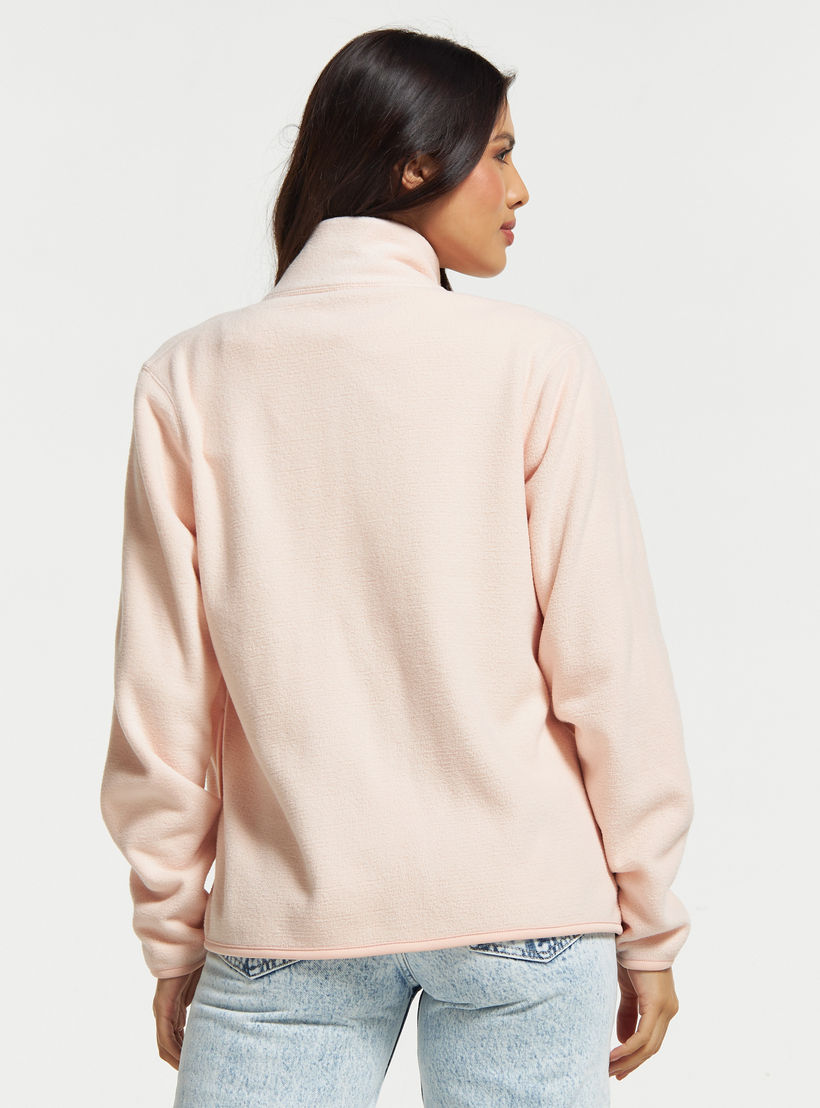Solid Zip Through Jacket with Long Sleeves and Pockets-women-winterwear-coatsandjackets-jackets-image-3