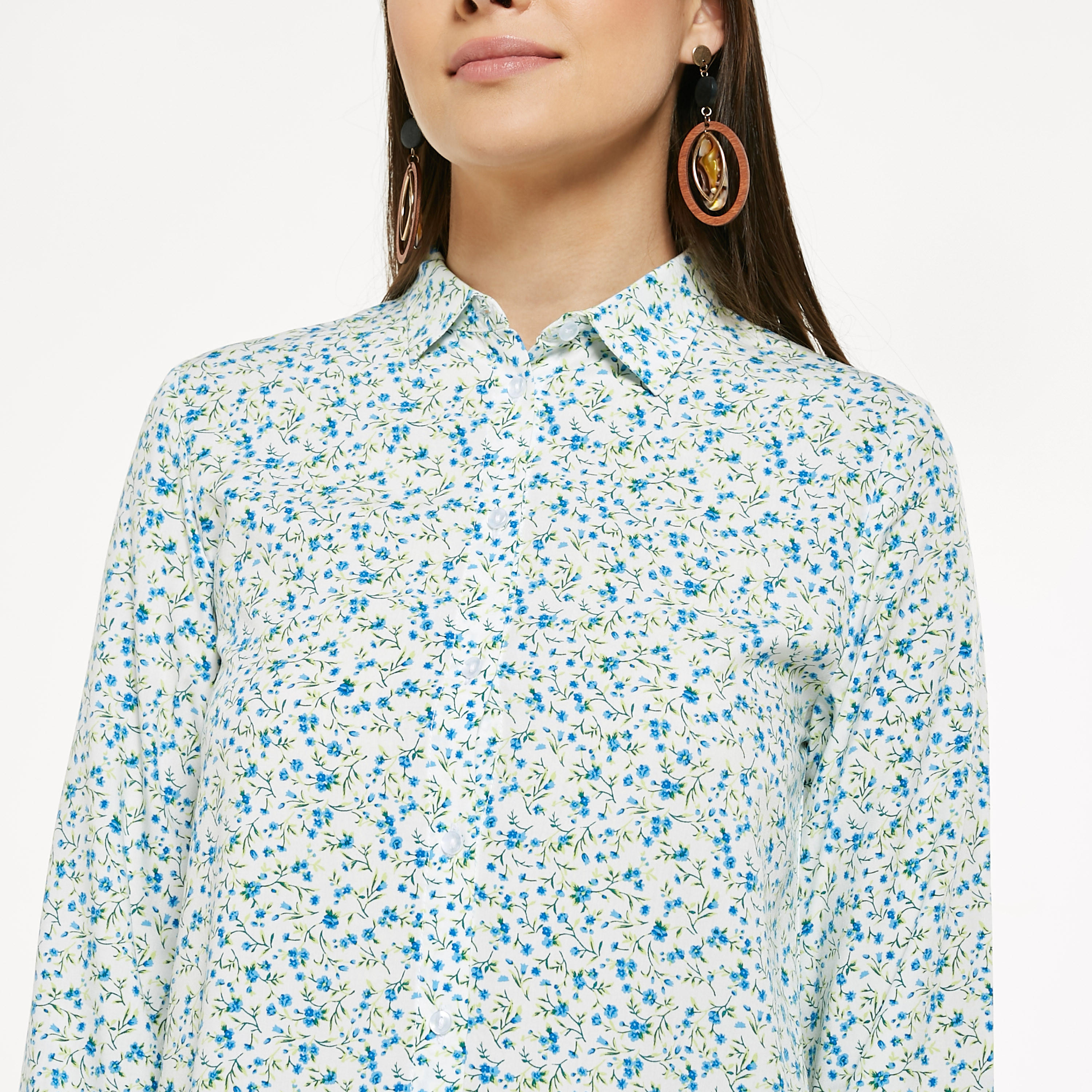 قميص بطبعات أزهار وأكمام طويلة-women-clothing-shirtsandblouses-shirts-image-4