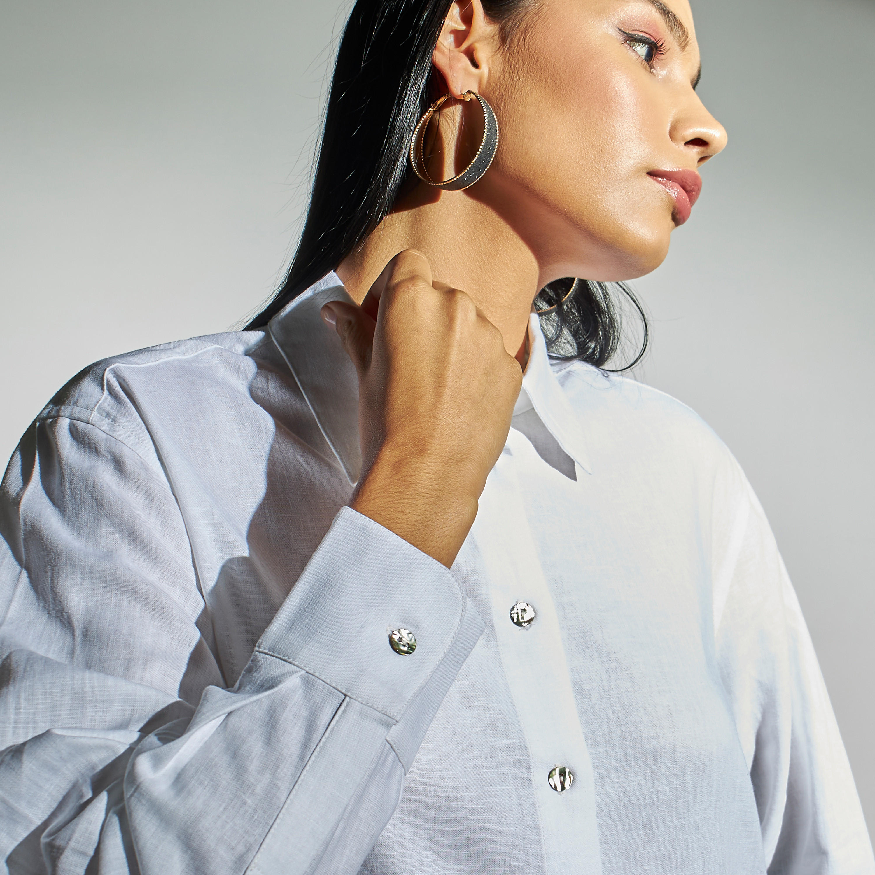 Solid Linen Shirt with Long Sleeves-women-clothing-shirtsandblouses-shirts-image-4