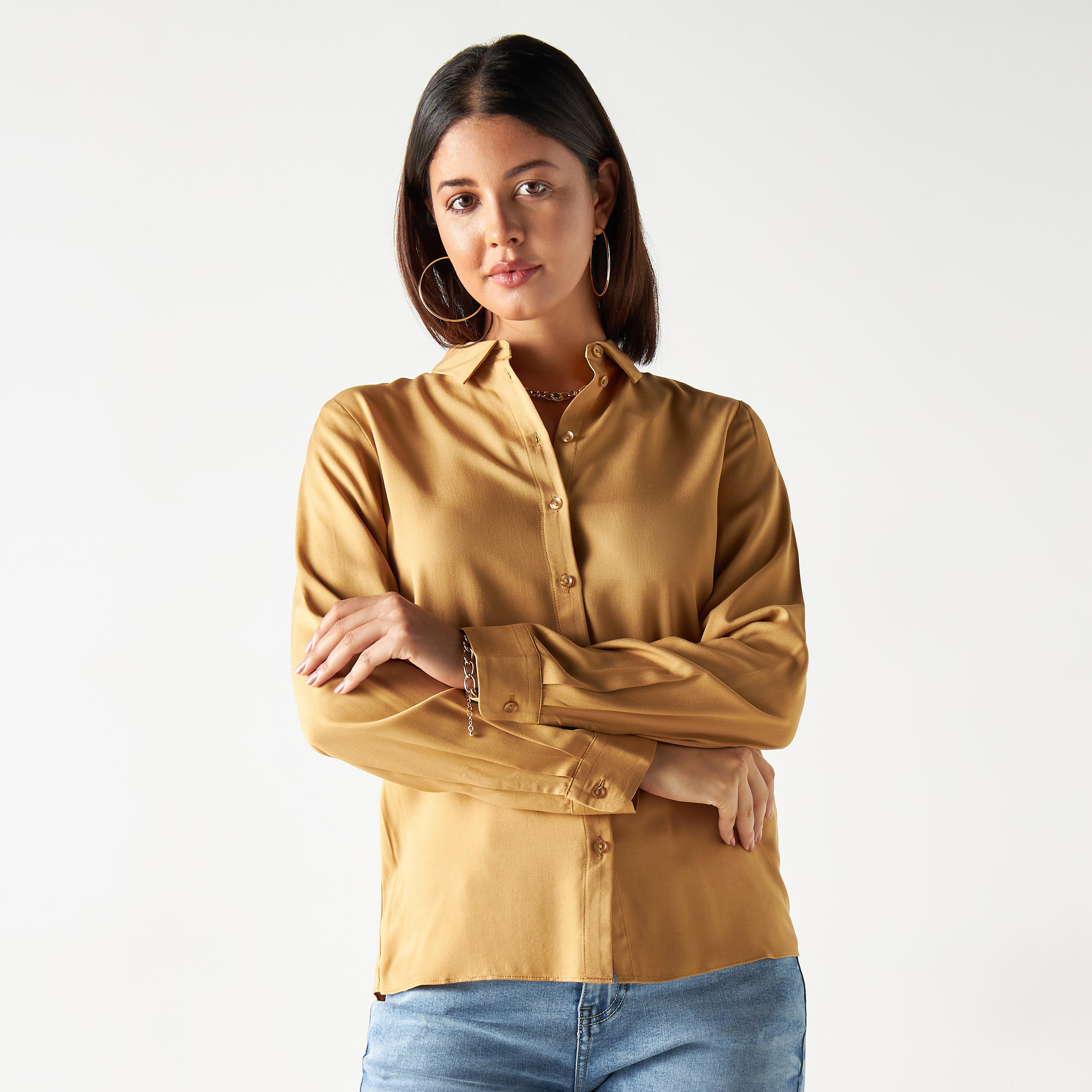 قميص بأكمام طويلة-women-clothing-shirtsandblouses-shirts-image-1