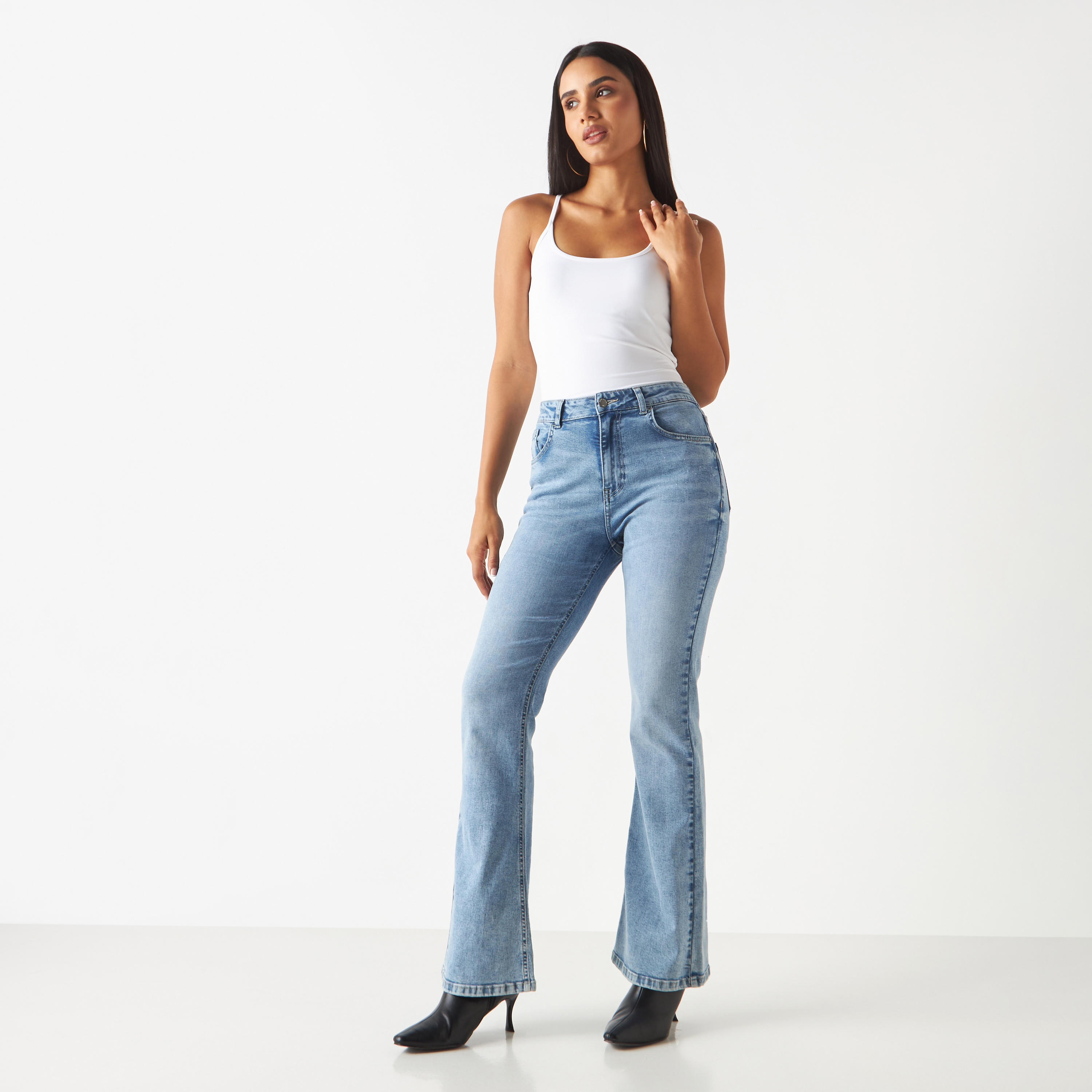 Solid Camisole with Scoop Neck-women-clothing-tshirts-image-2