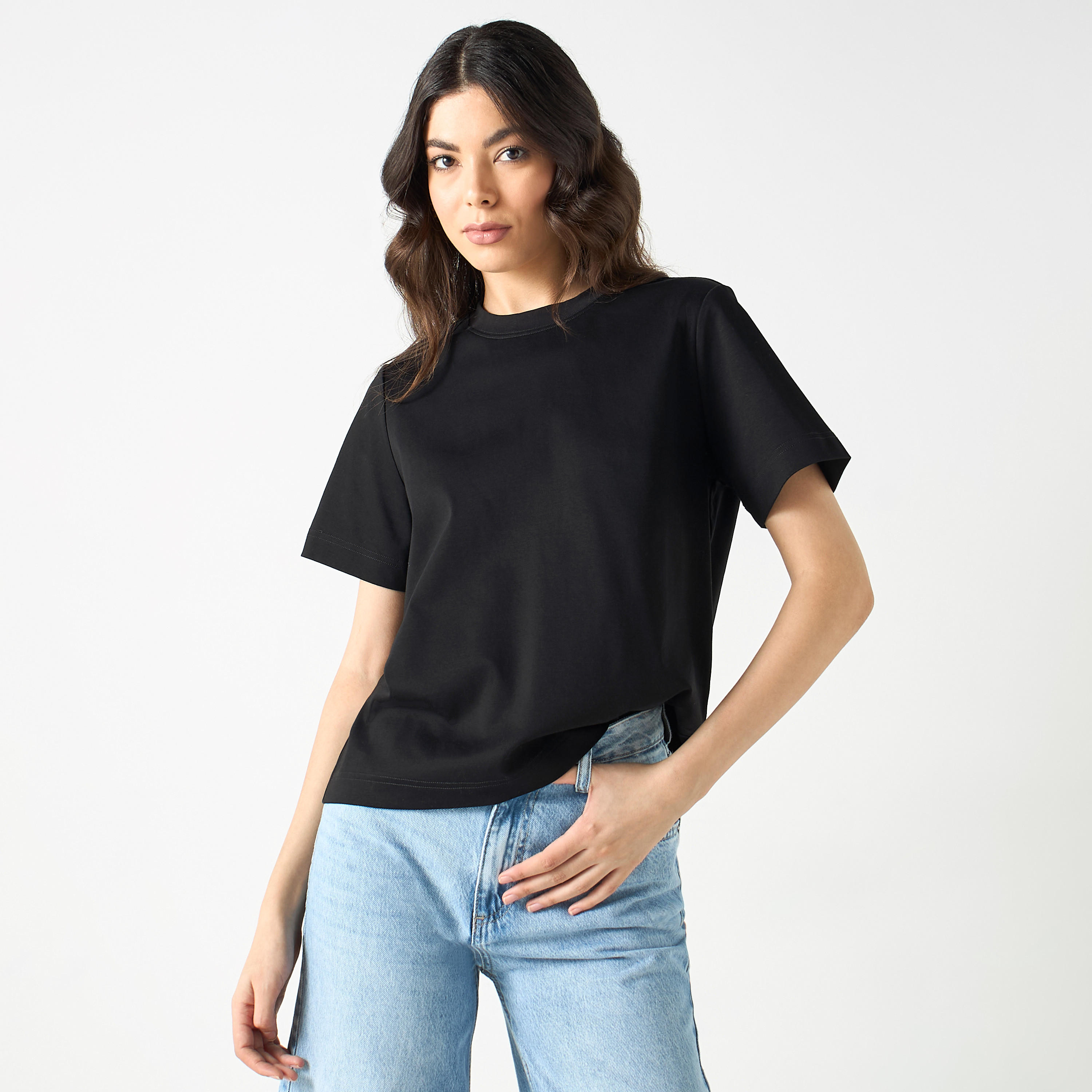 تيشيرت مع أكمام قصيرة-women-clothing-tshirts-image-5