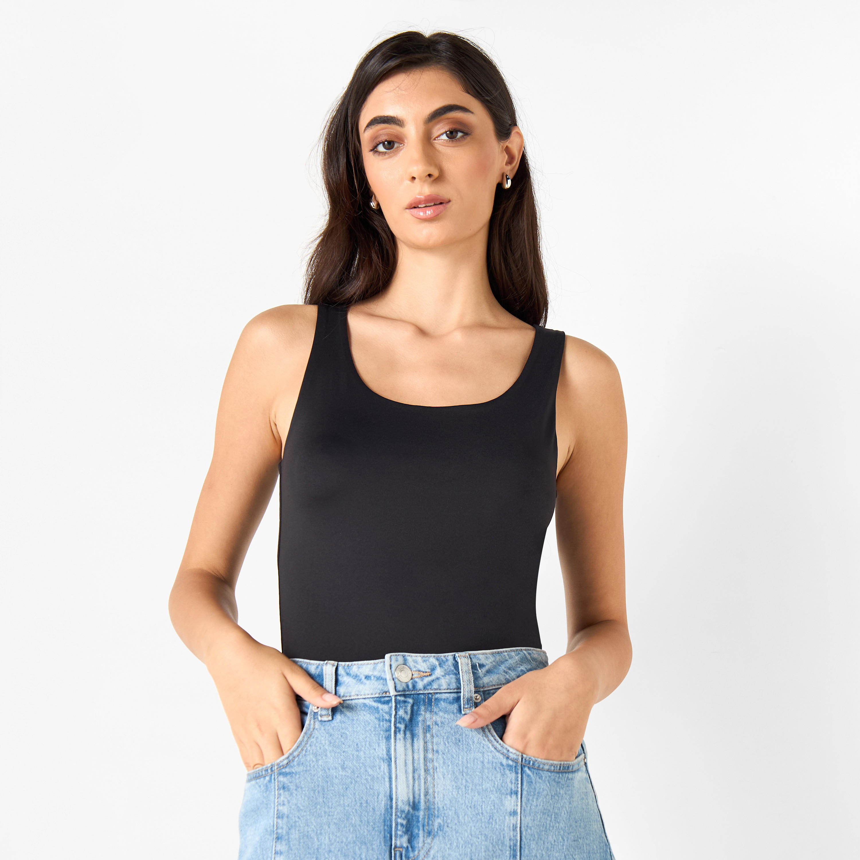 Tank Top with Round Neck-women-clothing-tshirts-image-1