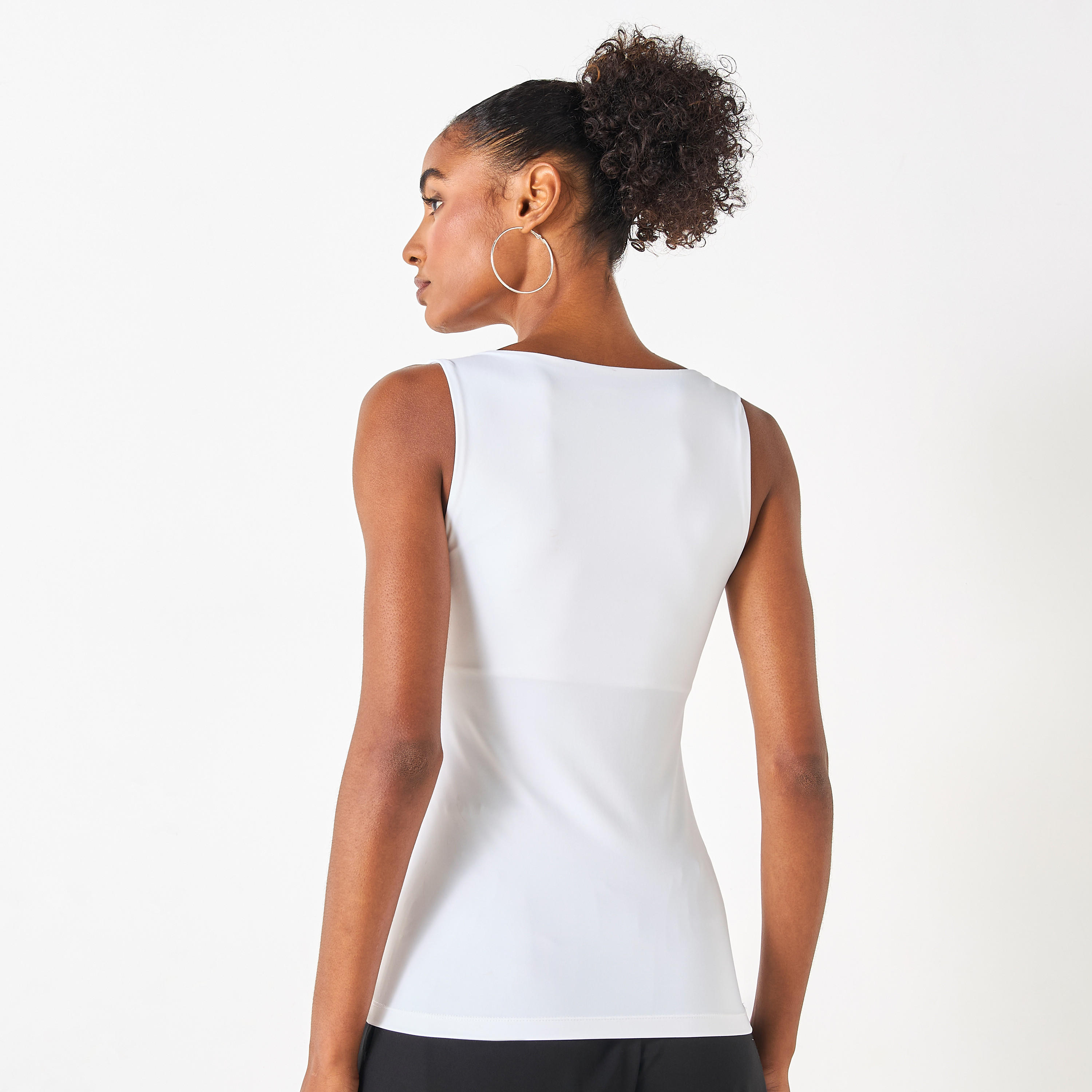 بلوزة سادة بدون أكمام بياقة مربّعة-women-clothing-tshirts-image-3