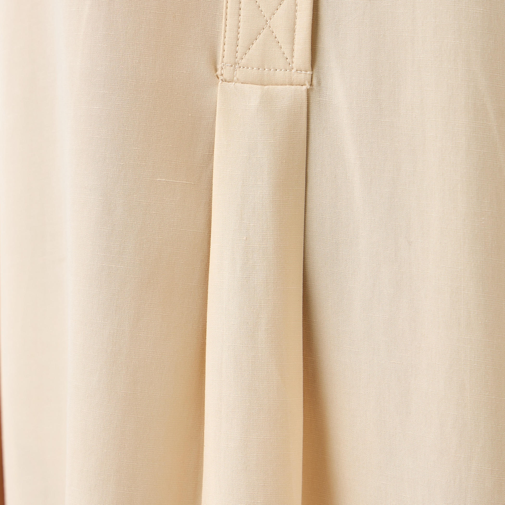 Relaxed Fit Linen Blend Shirt Dress with Pockets and Slits-women-clothing-dresses-image-5