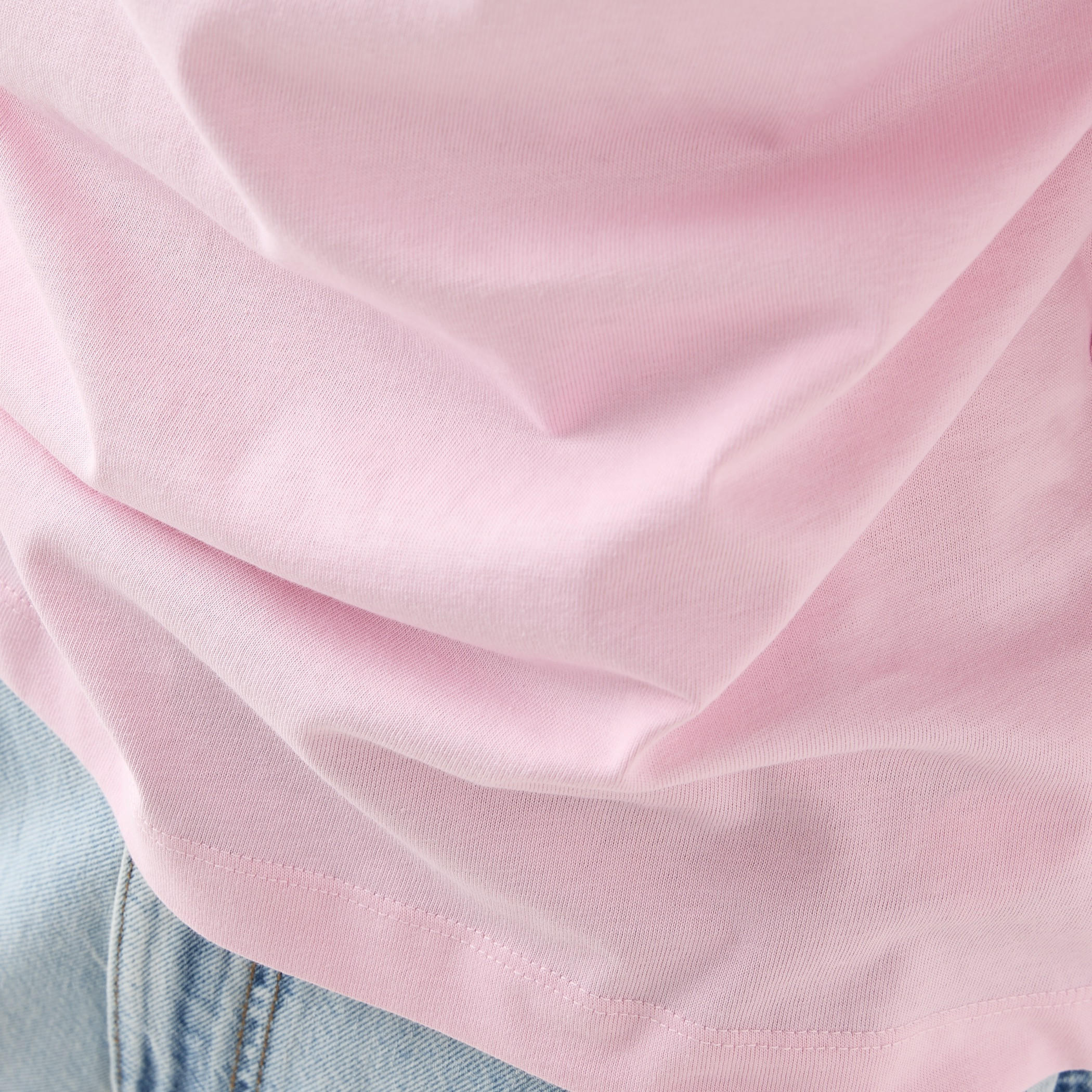 Relaxed Fit Crew Neck Cotton T-shirt-women-clothing-tshirts-image-5