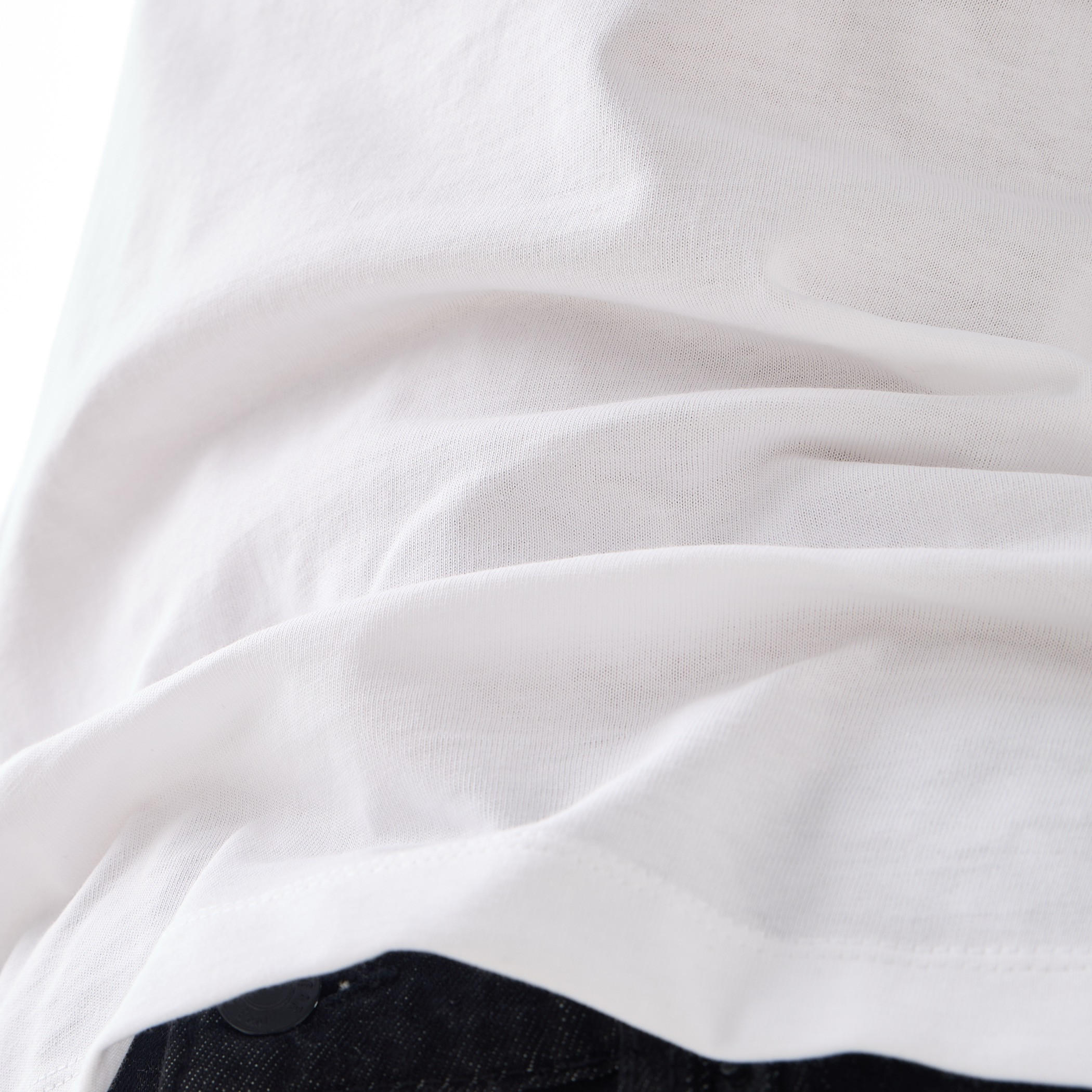 Relaxed Fit Crew Neck Cotton T-shirt-women-clothing-tshirts-image-5