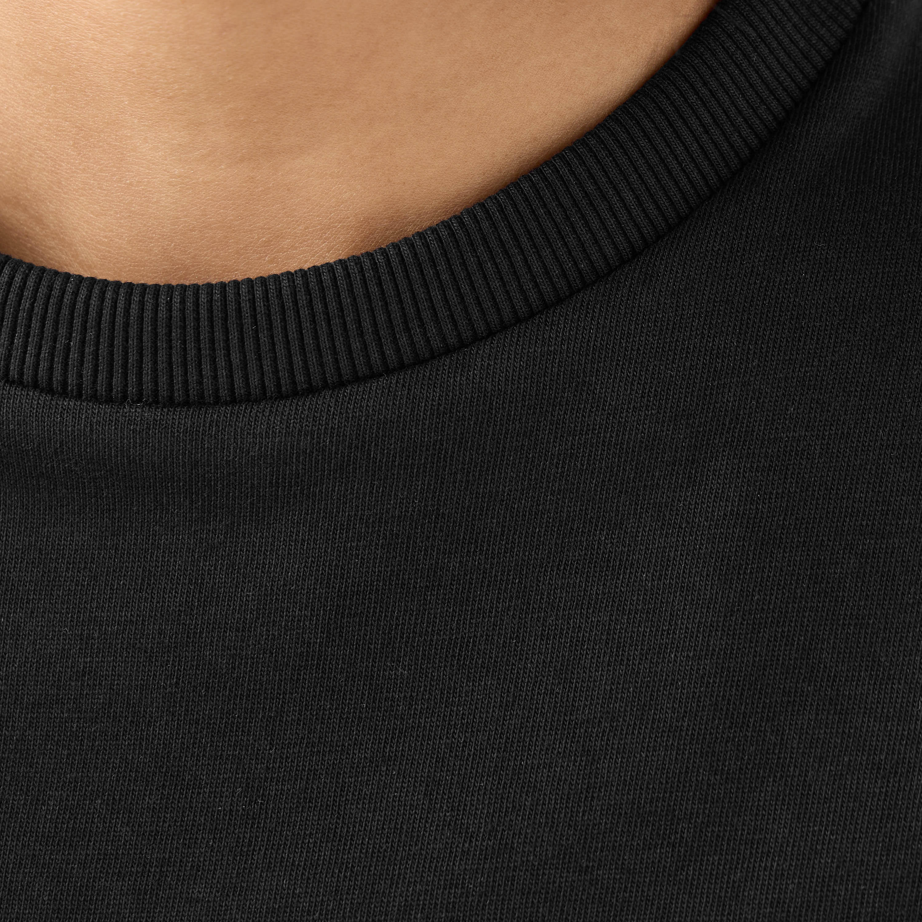 Relaxed Fit Crew Neck Cotton T-shirt-women-clothing-tshirts-image-5