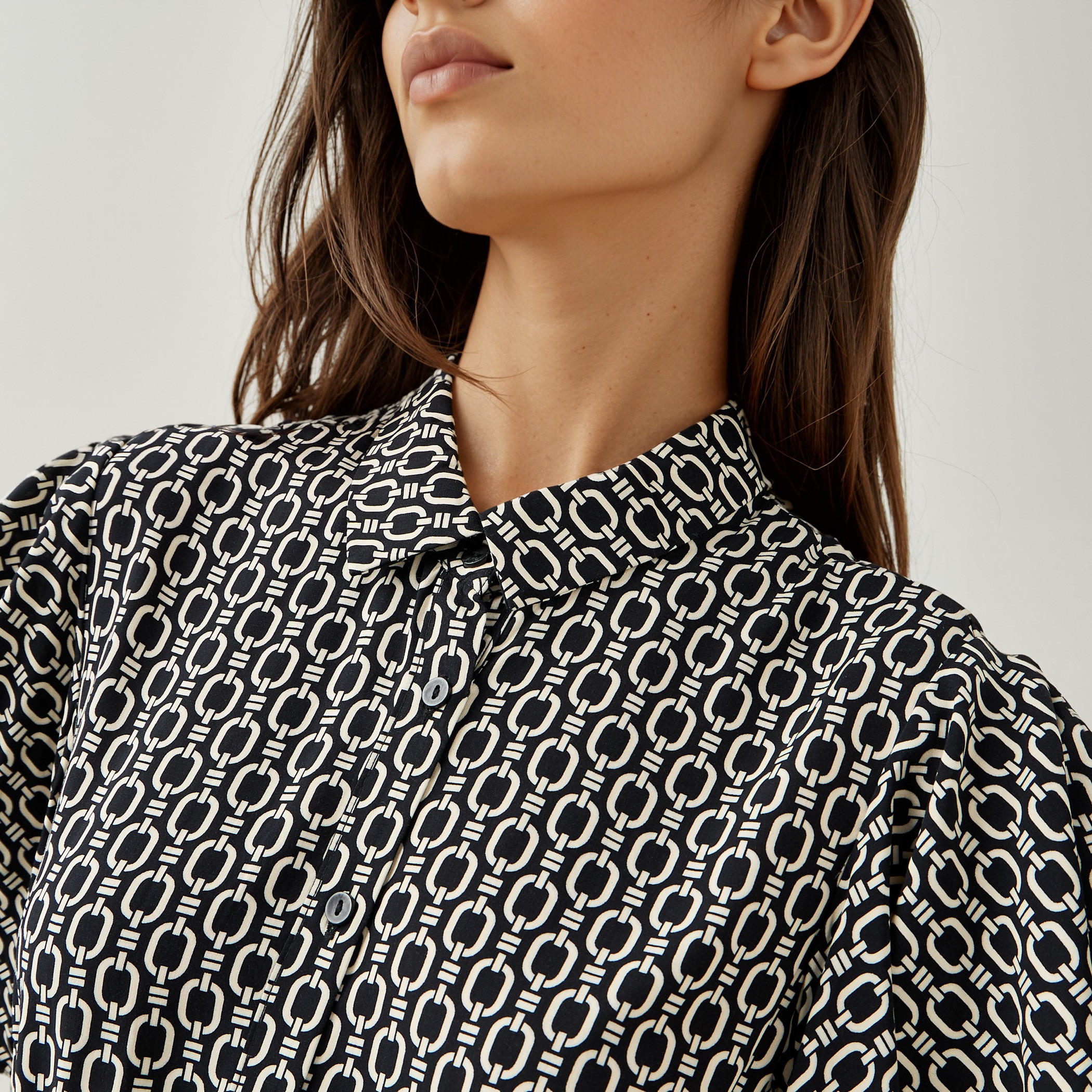 Printed Midi Shirt Rayon Dress with Flutter Sleeves-women-clothing-dresses-image-4