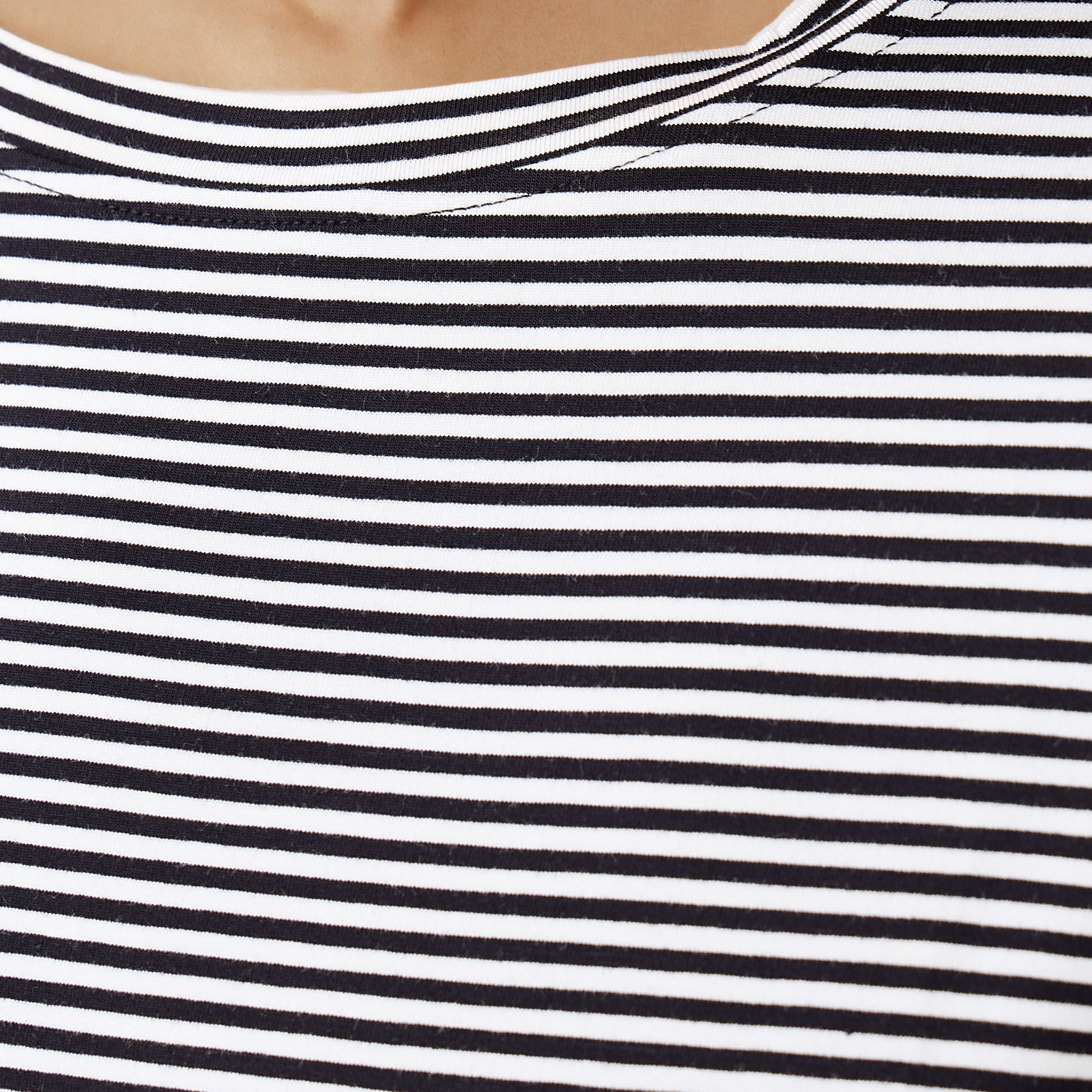 تيشيرت مقلم بأكمام بأكتاف منسدلة-women-clothing-tshirts-image-1