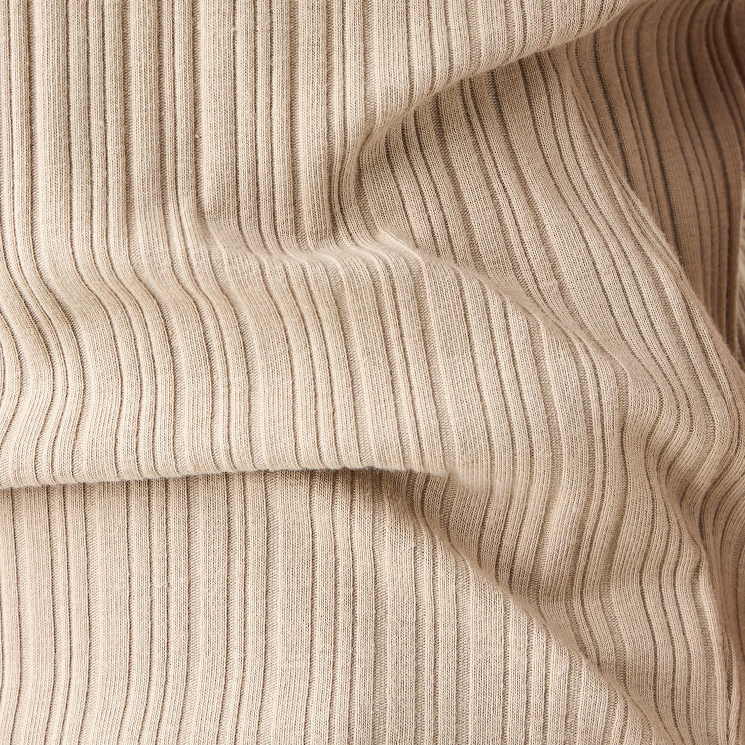 Ribbed Round Neck T-shirt-women-clothing-coordsets-image-5