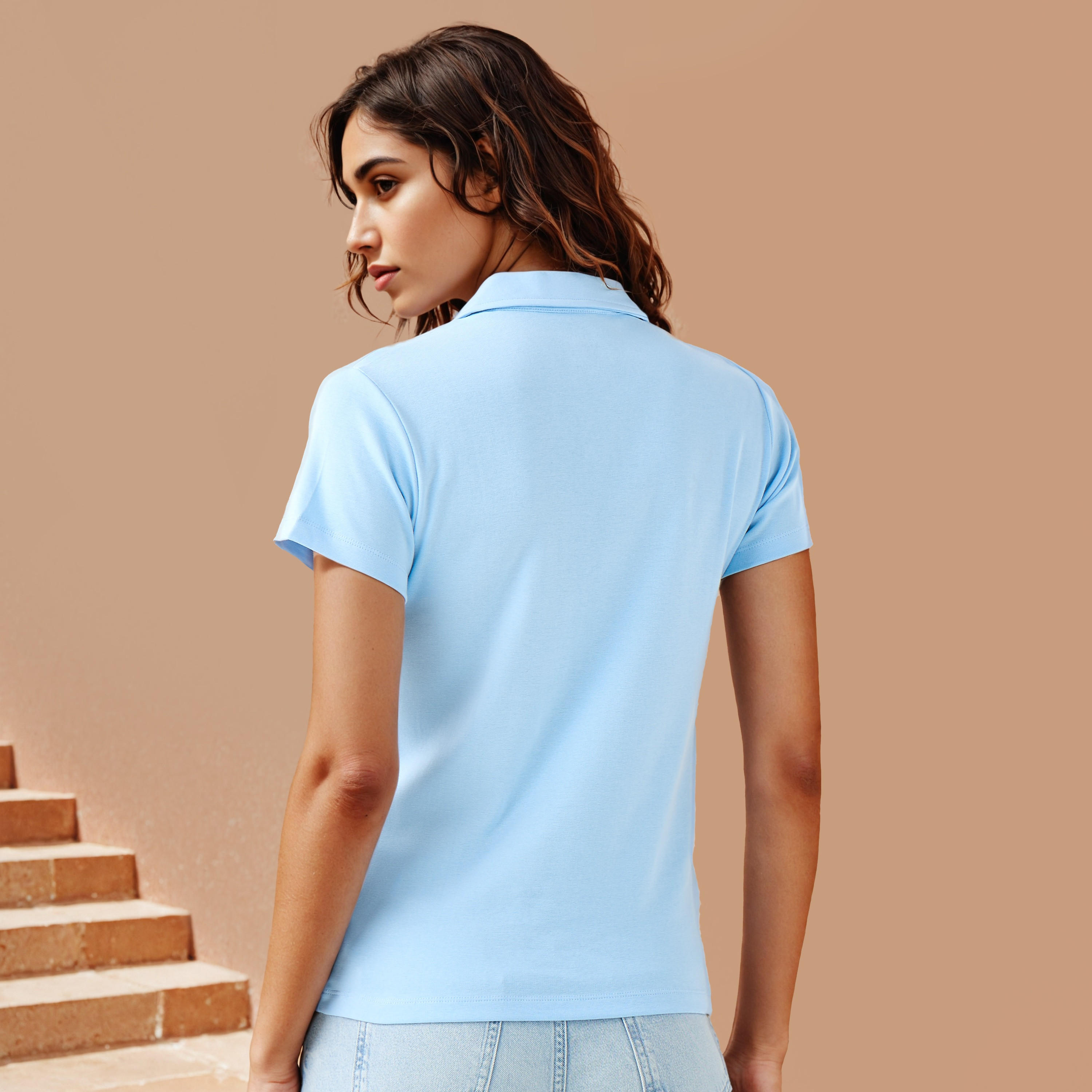 تيشيرت بياقة بولو-women-clothing-tshirts-image-3