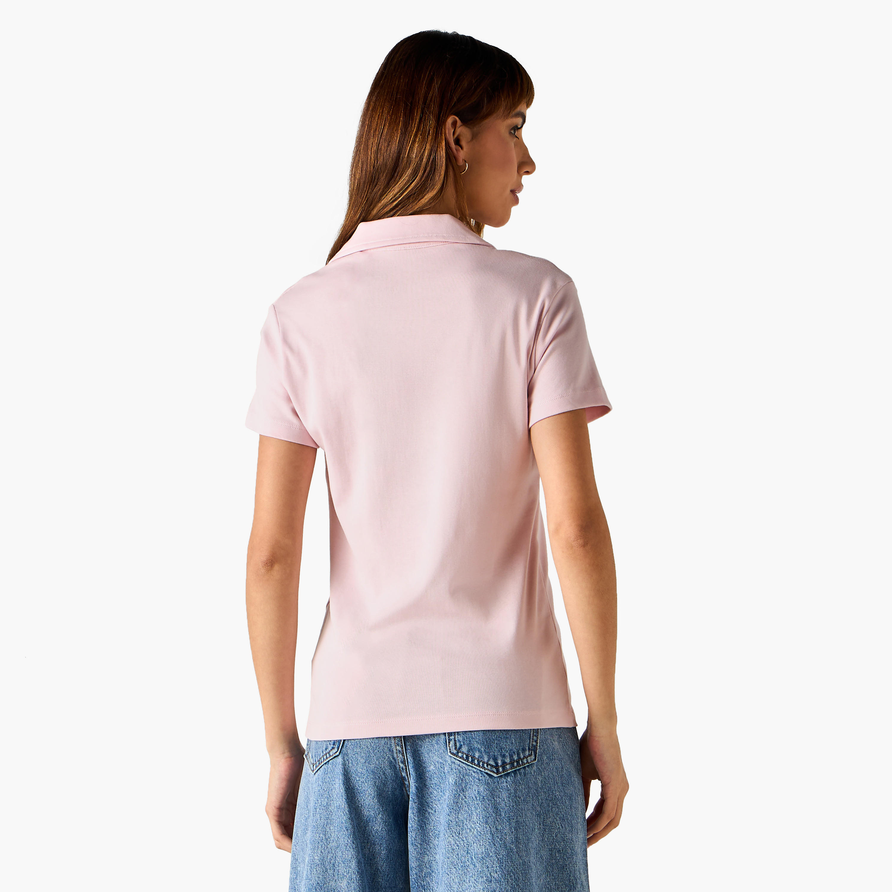 Johnny Collar Polo T-shirt-women-clothing-tshirts-image-3