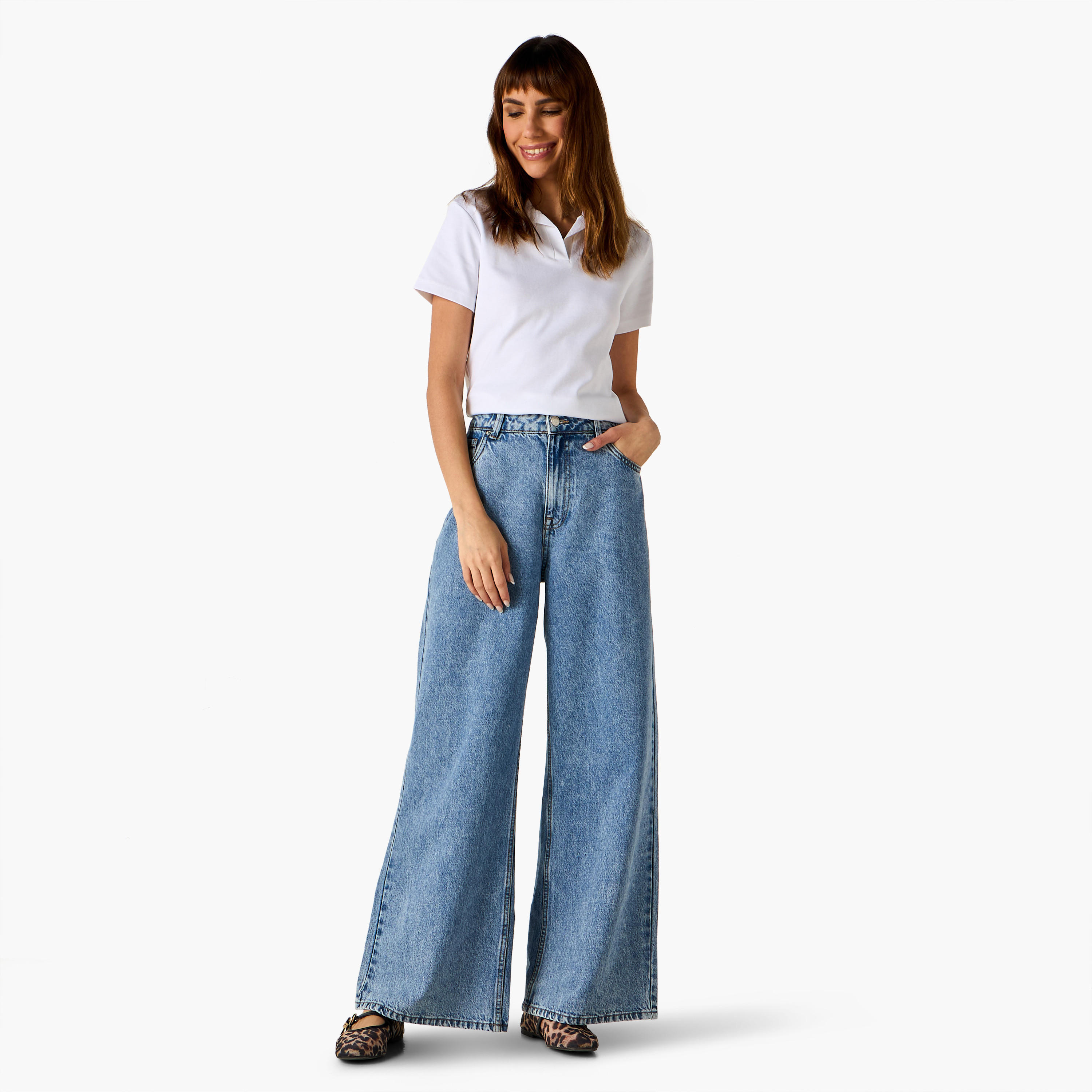 تيشيرت بياقة بولو-women-clothing-tshirts-image-4