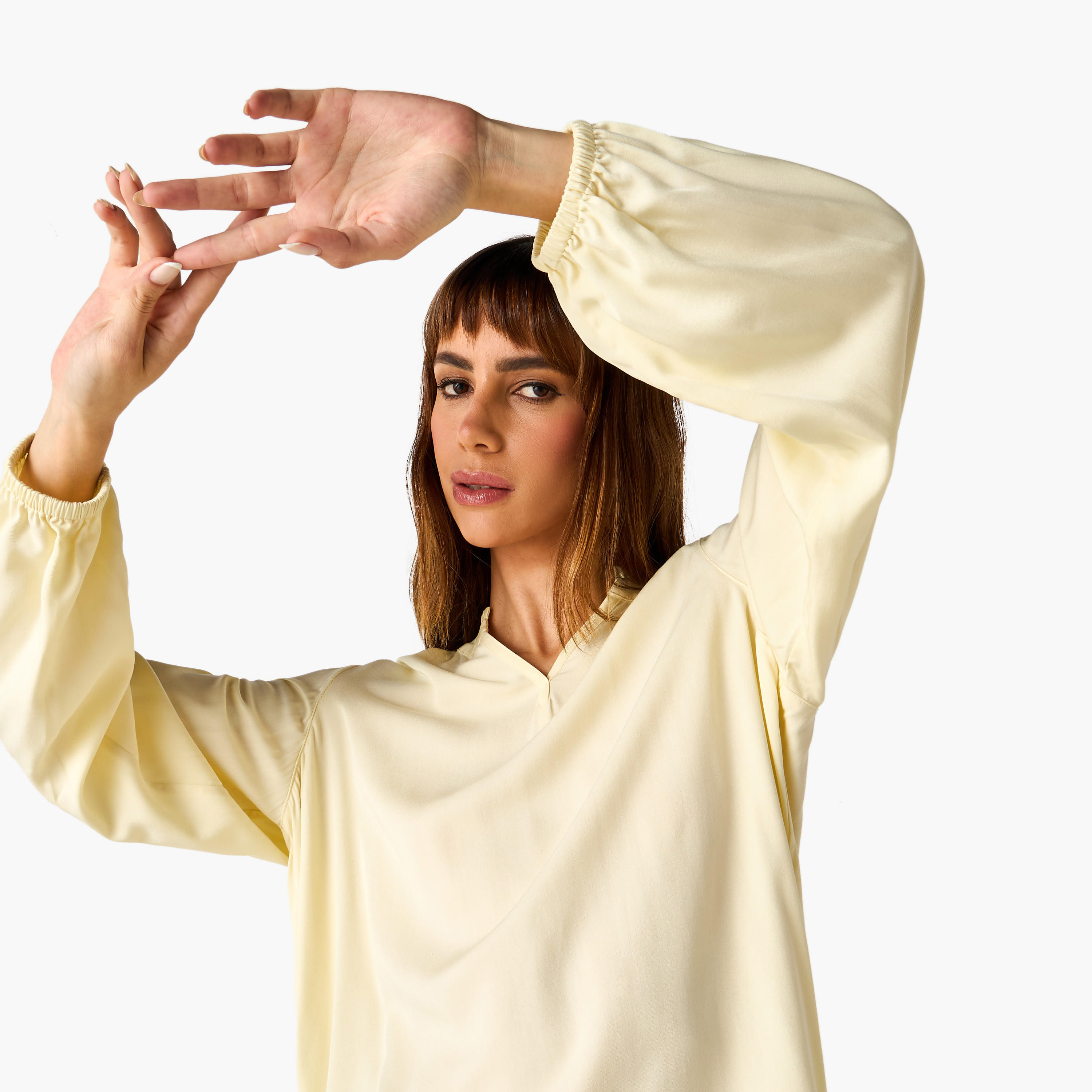 Mandarin Collar Viscose Top-women-clothing-shirtsandblouses-blouses-image-4