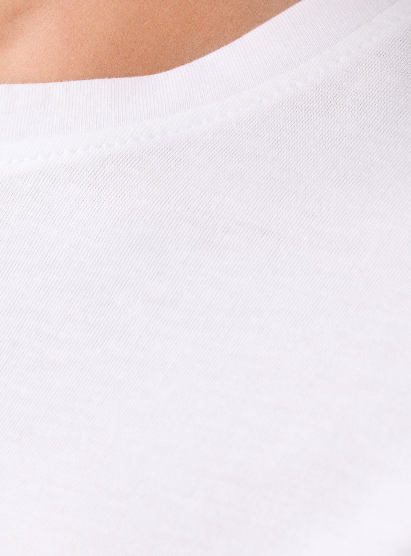 Slogan Print T-shirt-women-clothing-tshirts-image-5