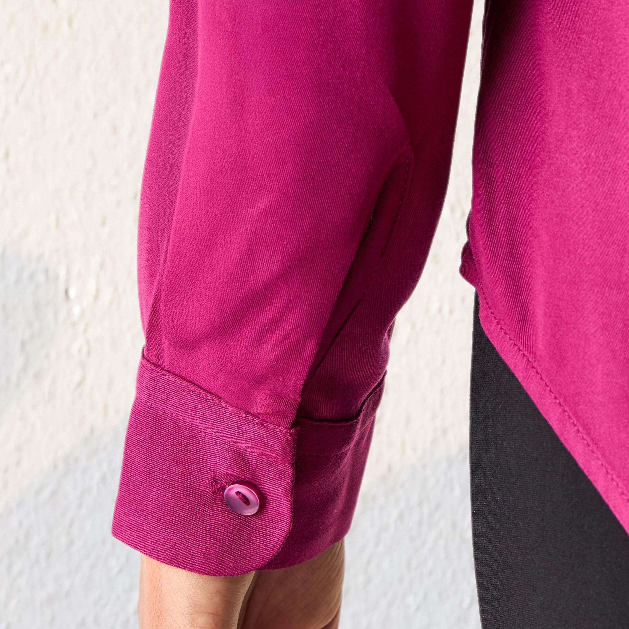 Regular Fit Collared Viscose Shirt-women-clothing-shirtsandblouses-shirts-image-5