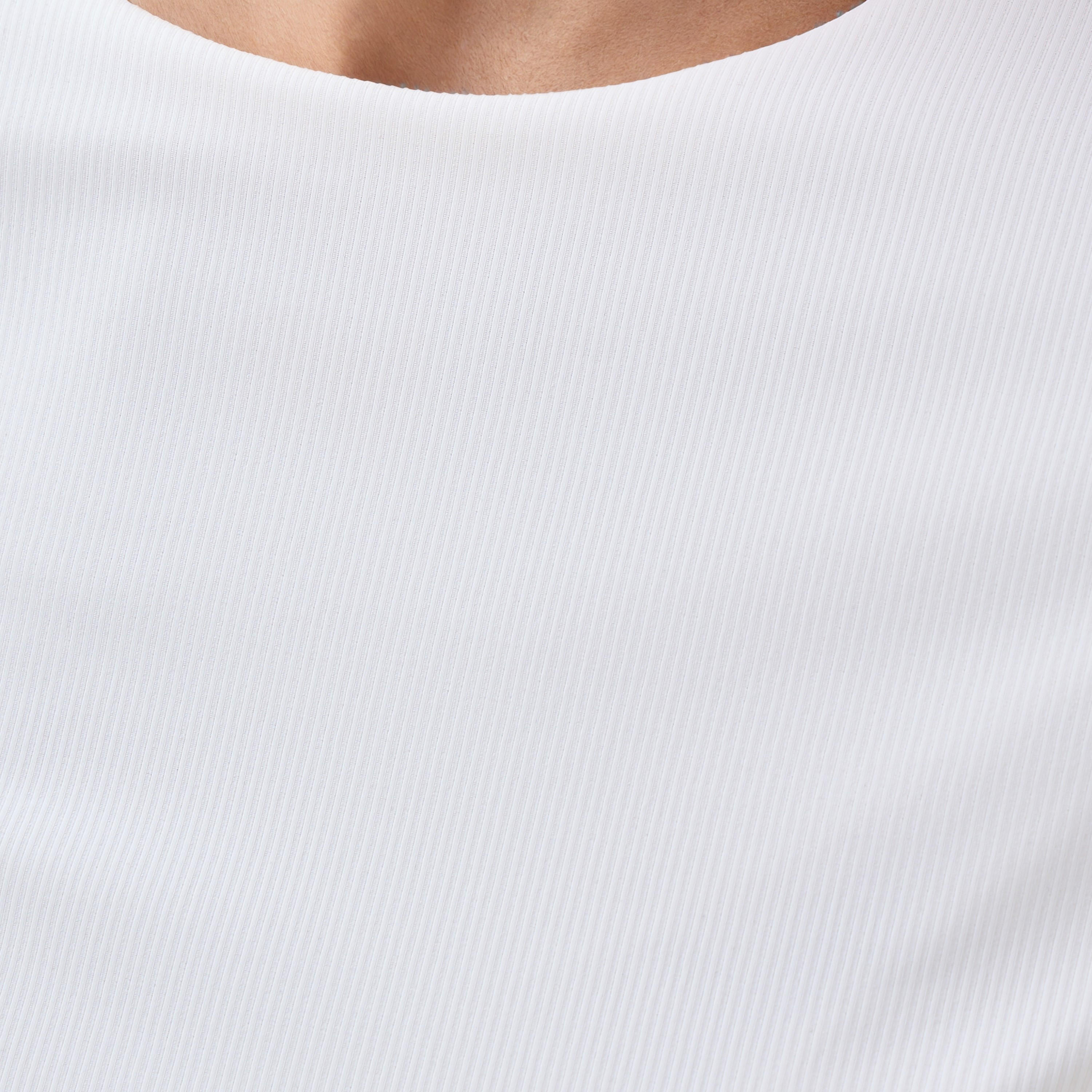 Ribbed T-shirt with Crew Neck-women-clothing-tshirts-image-5