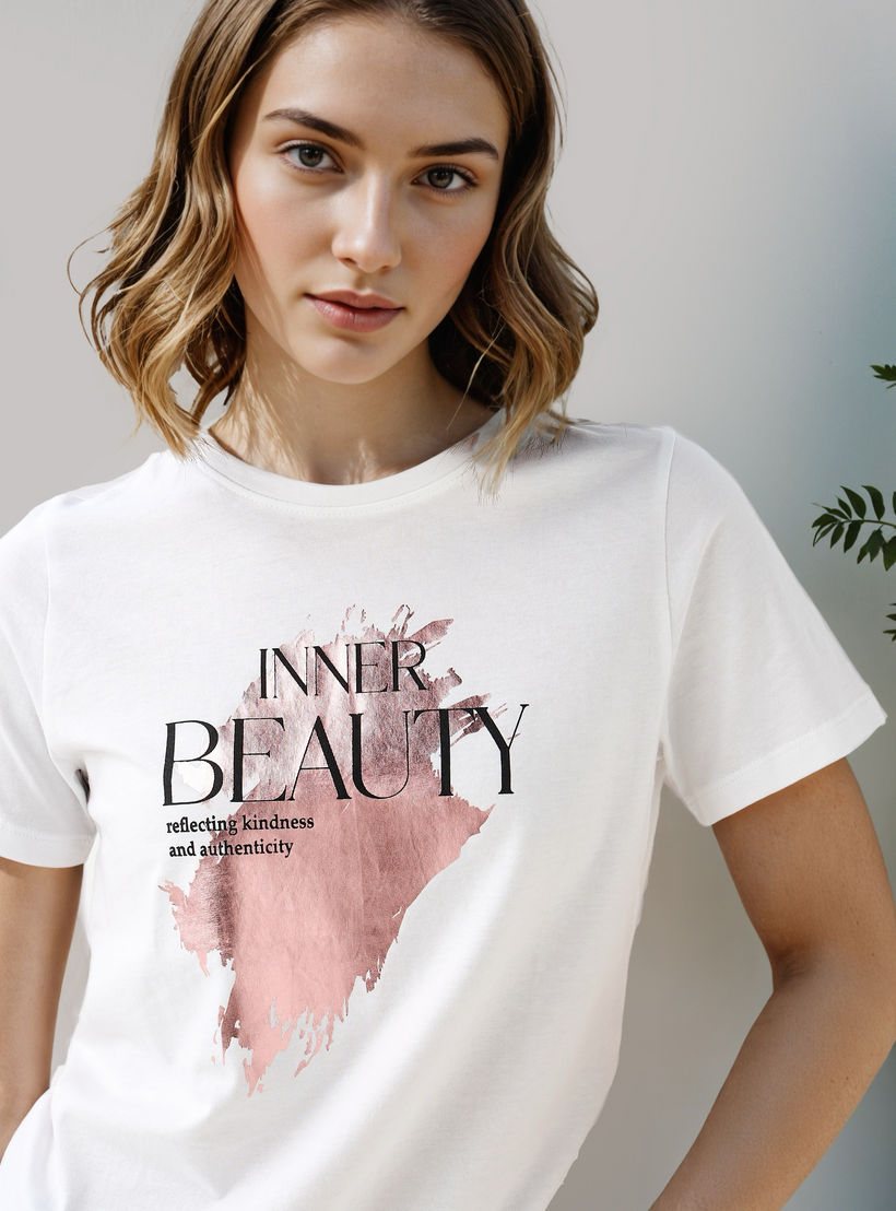 Graphic Print Regular Fit T-shirt-women-clothing-tshirts-image-4