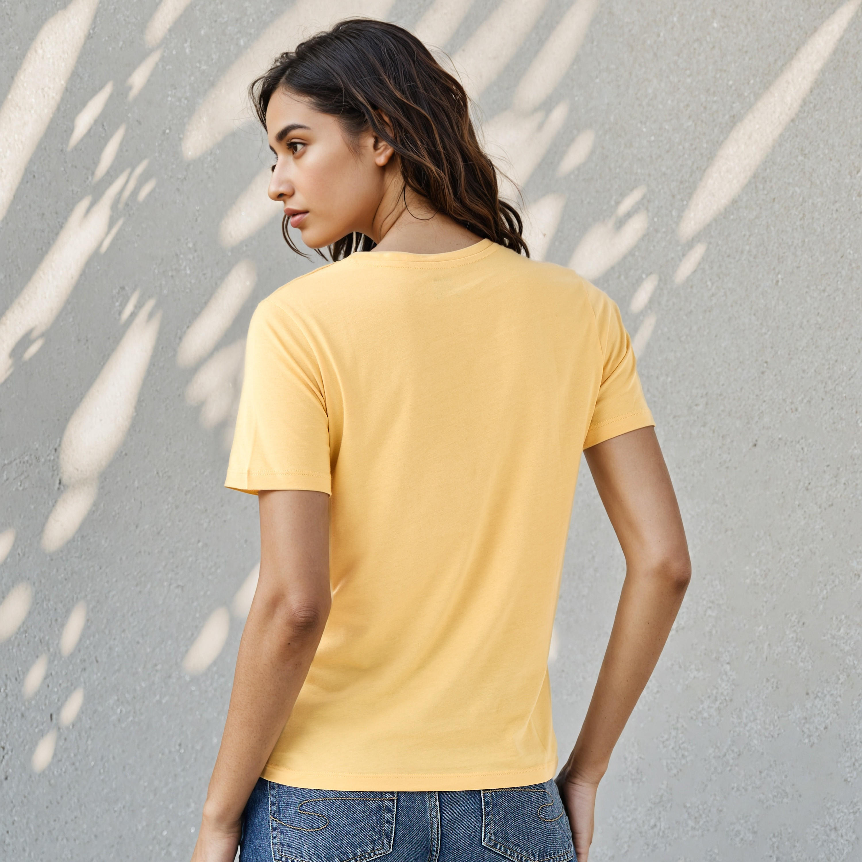Slogan Print T-shirt-women-clothing-tshirts-image-3
