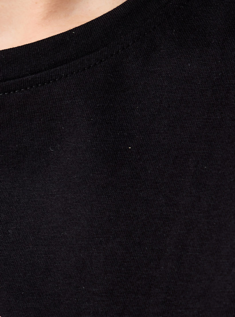 Slogan Print T-shirt-women-clothing-tshirts-image-5