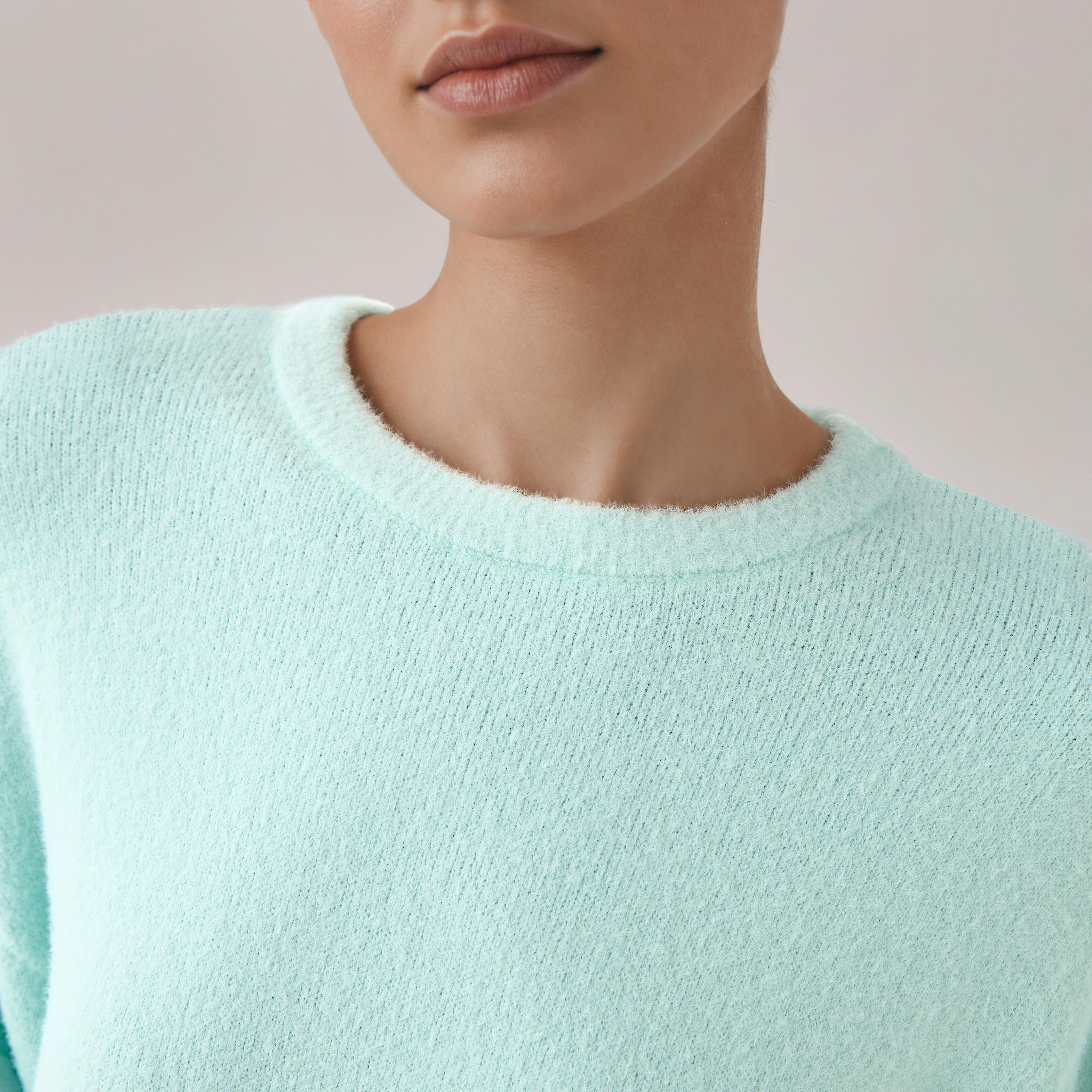 Crew Neck Sweater with Drop Shoulders-women-clothing-cardigansandjumpers-jumpers-image-5