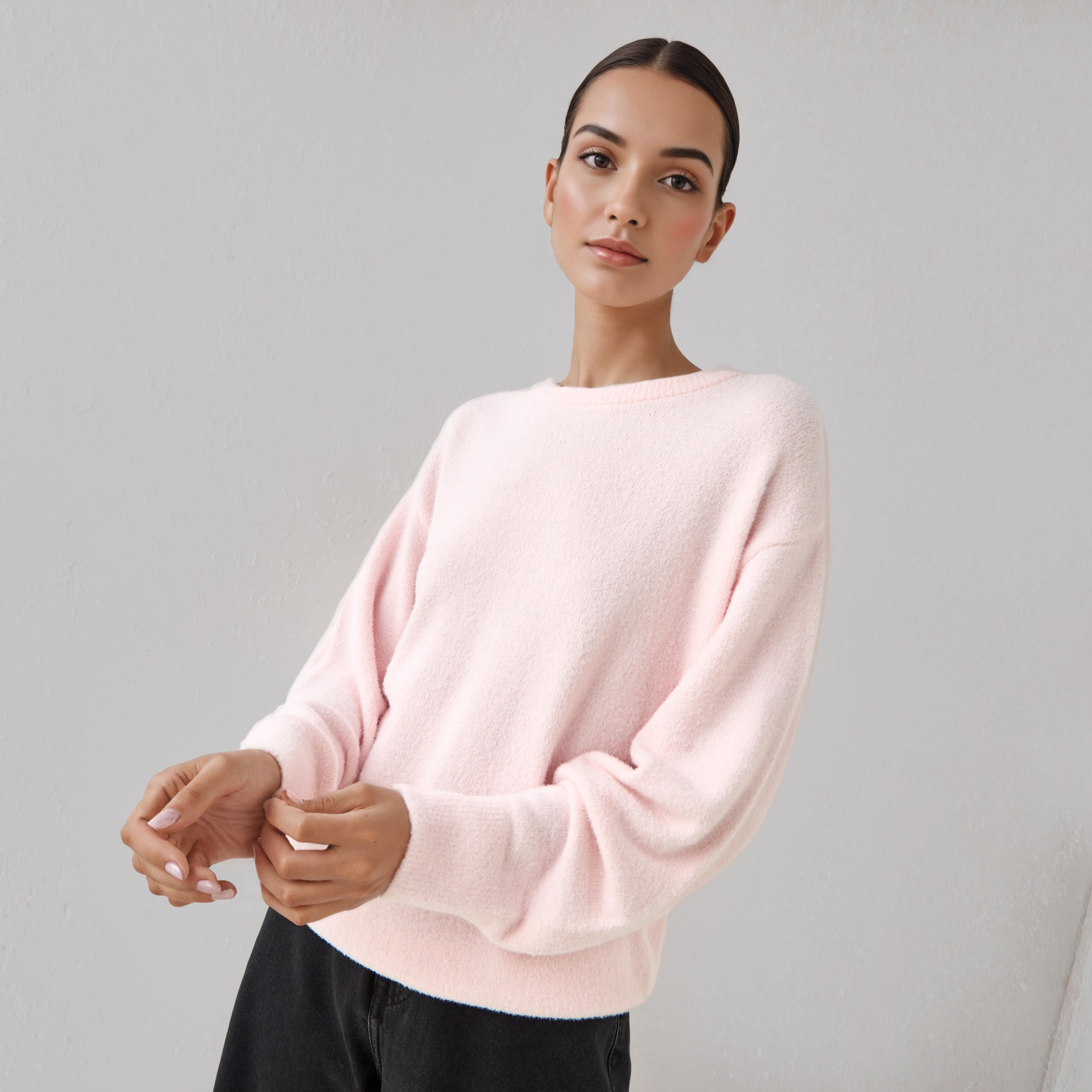كنزة بياقة ضيقة وأكتاف منسدلة-women-clothing-cardigansandjumpers-jumpers-image-5