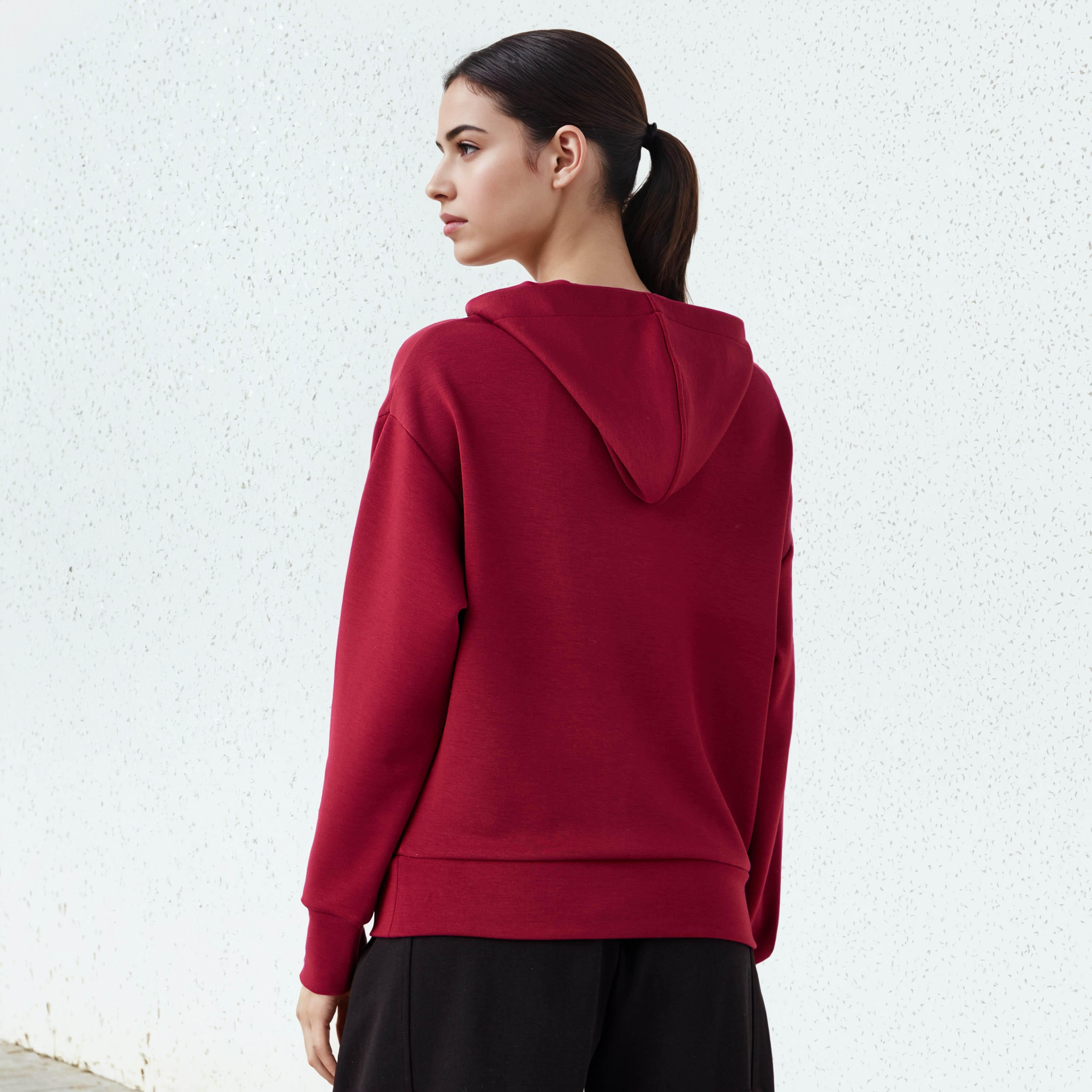 Soft Touch Hoodie with Wide Hem-women-winterwear-hoodiesandsweatshirts-hoodies-image-3
