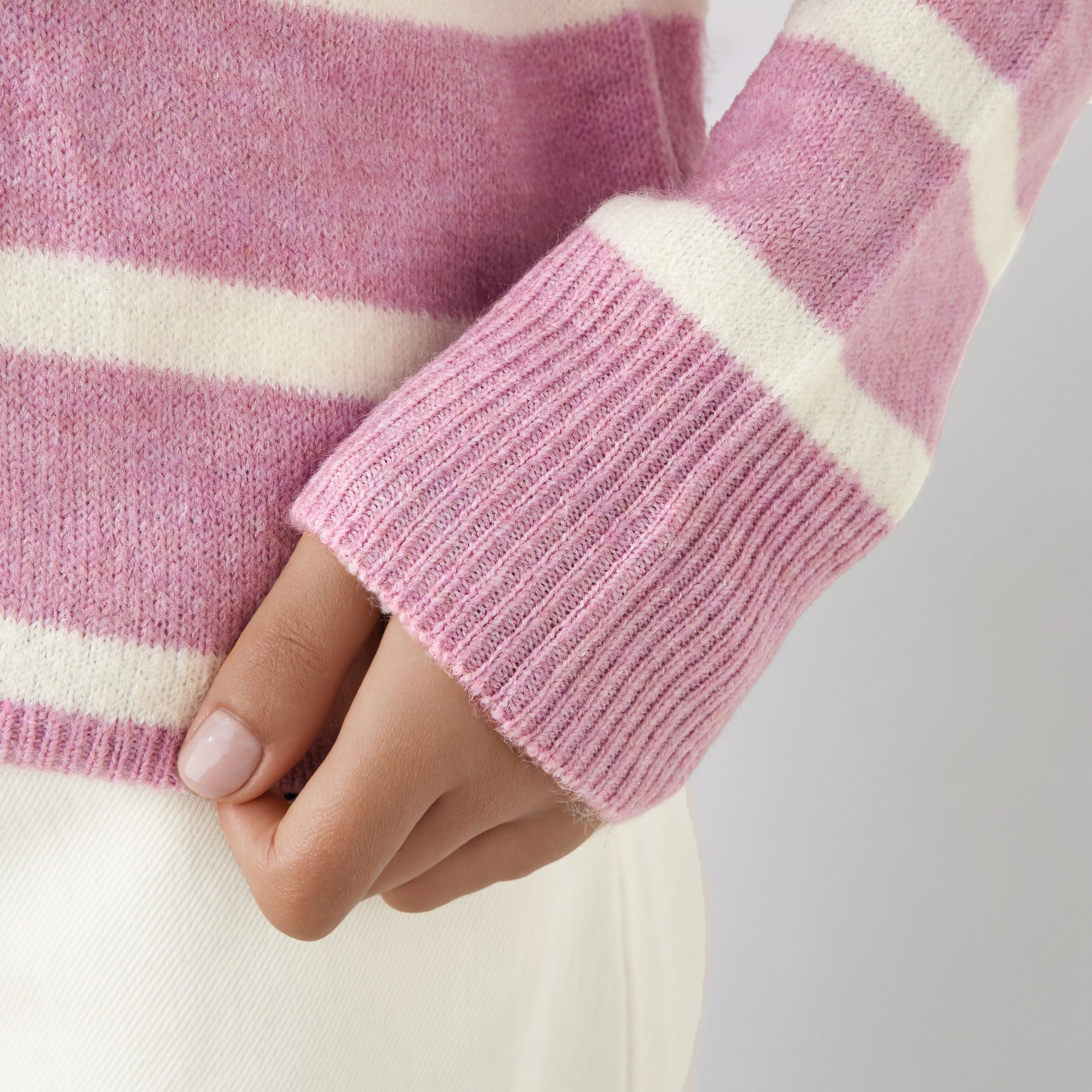 Striped Crew Neck Sweater-women-clothing-cardigansandjumpers-jumpers-image-5