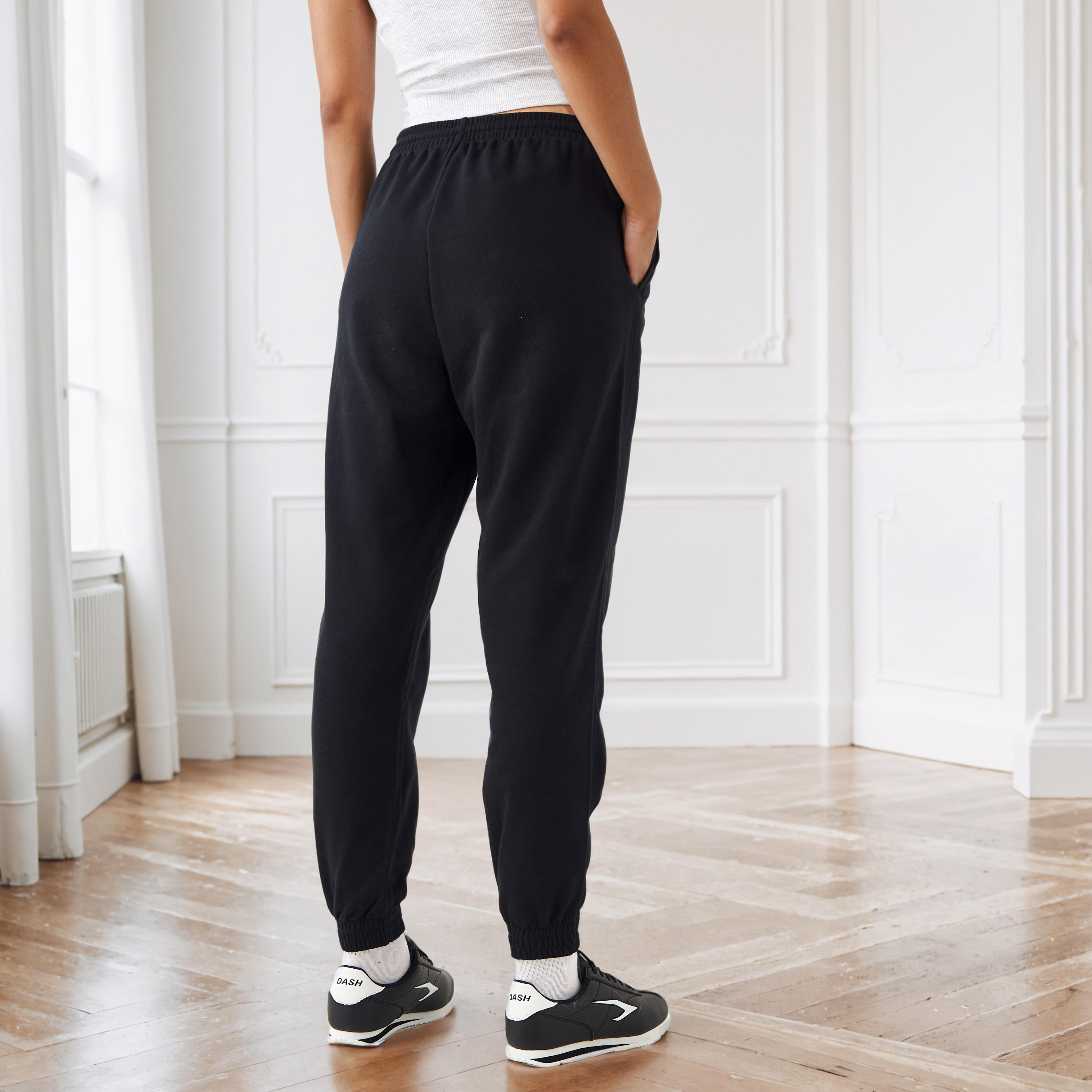 Regular Fit Flexi Waist Joggers with Pockets-women-clothing-bottoms-joggers-image-3