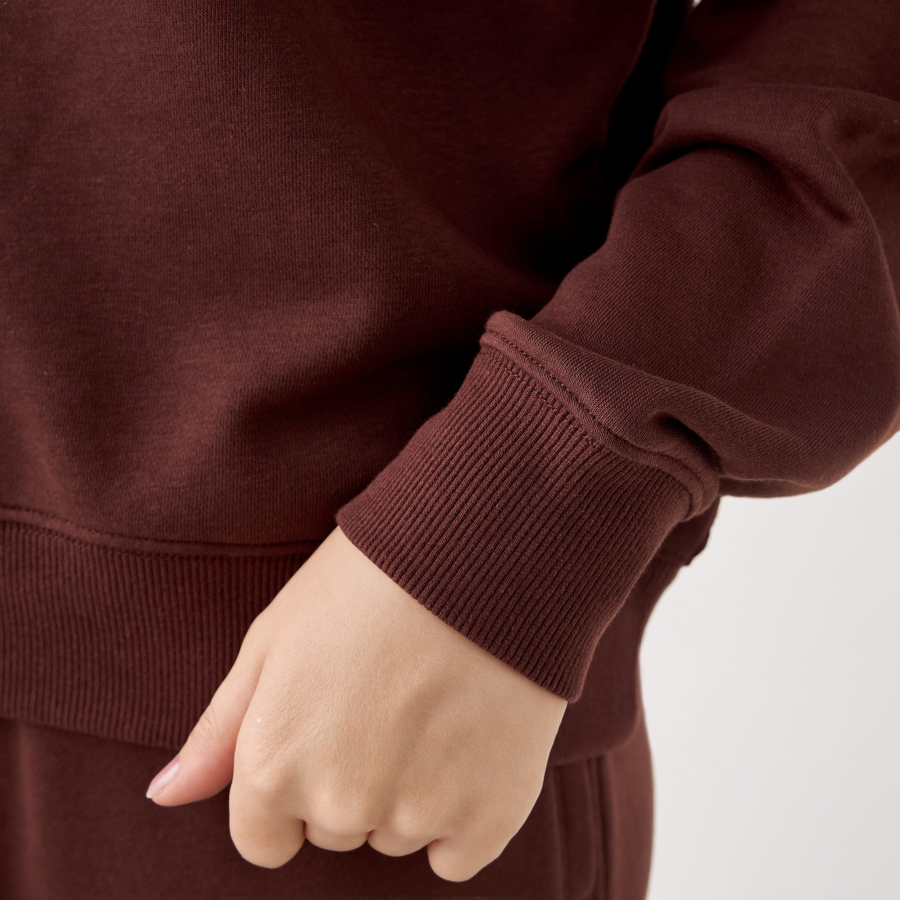 Relaxed Fit Sweatshirt-women-winterwear-hoodiesandsweatshirts-sweatshirts-image-4