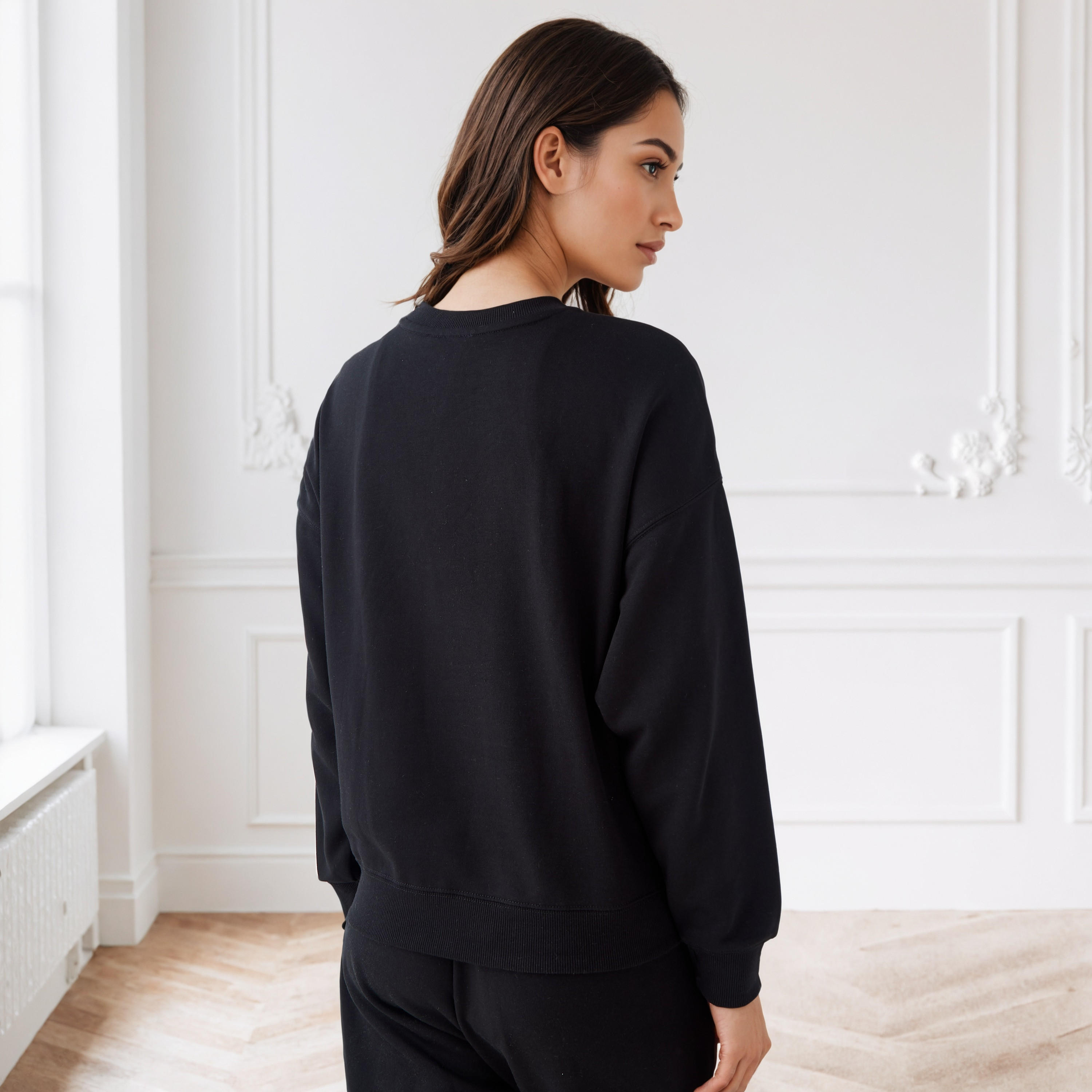 سويت شيرت بقصة مريحة-women-winterwear-hoodiesandsweatshirts-sweatshirts-image-3